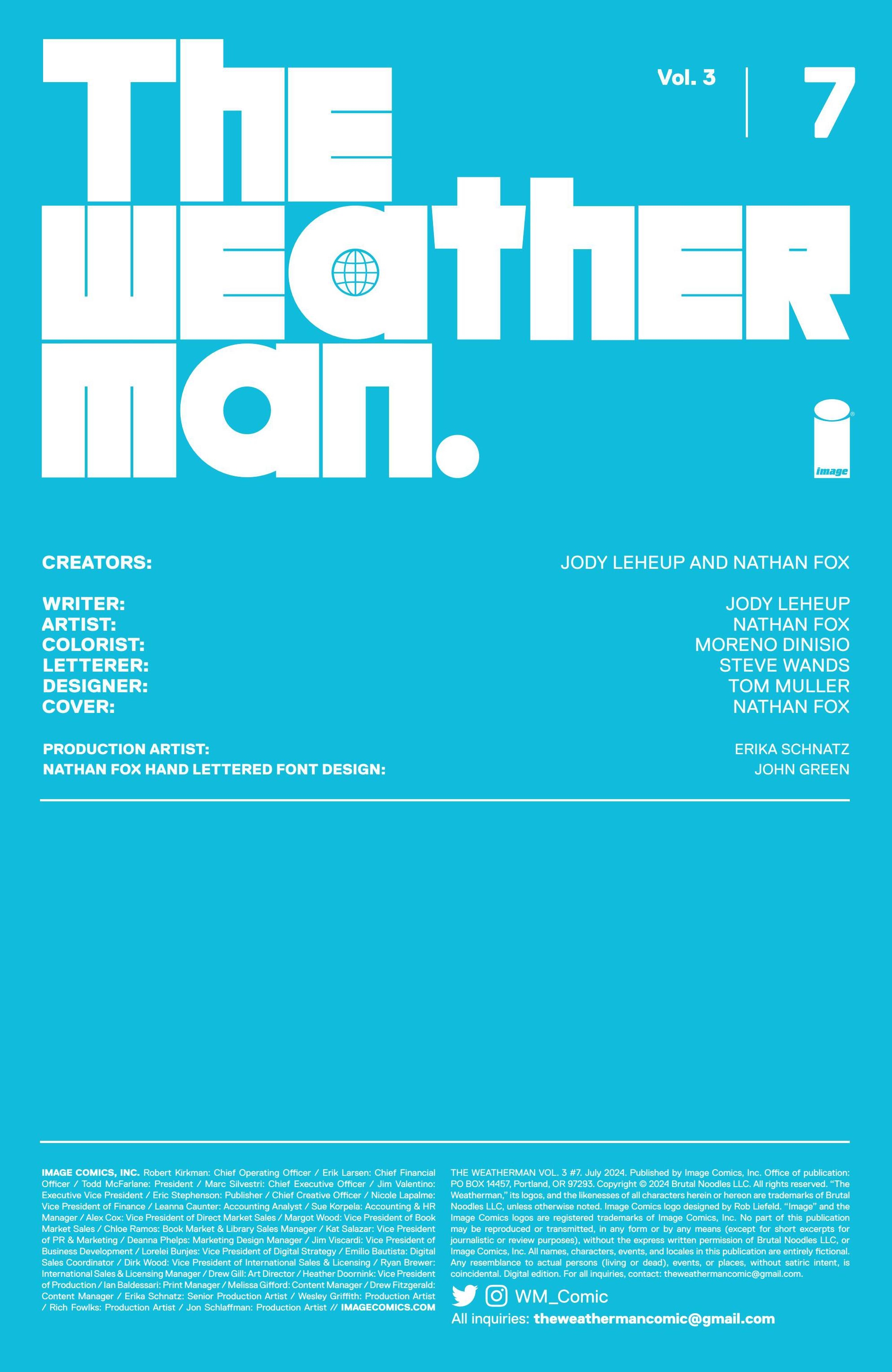 The Weatherman Vol. 3 (2024-) issue 7 - Page 2