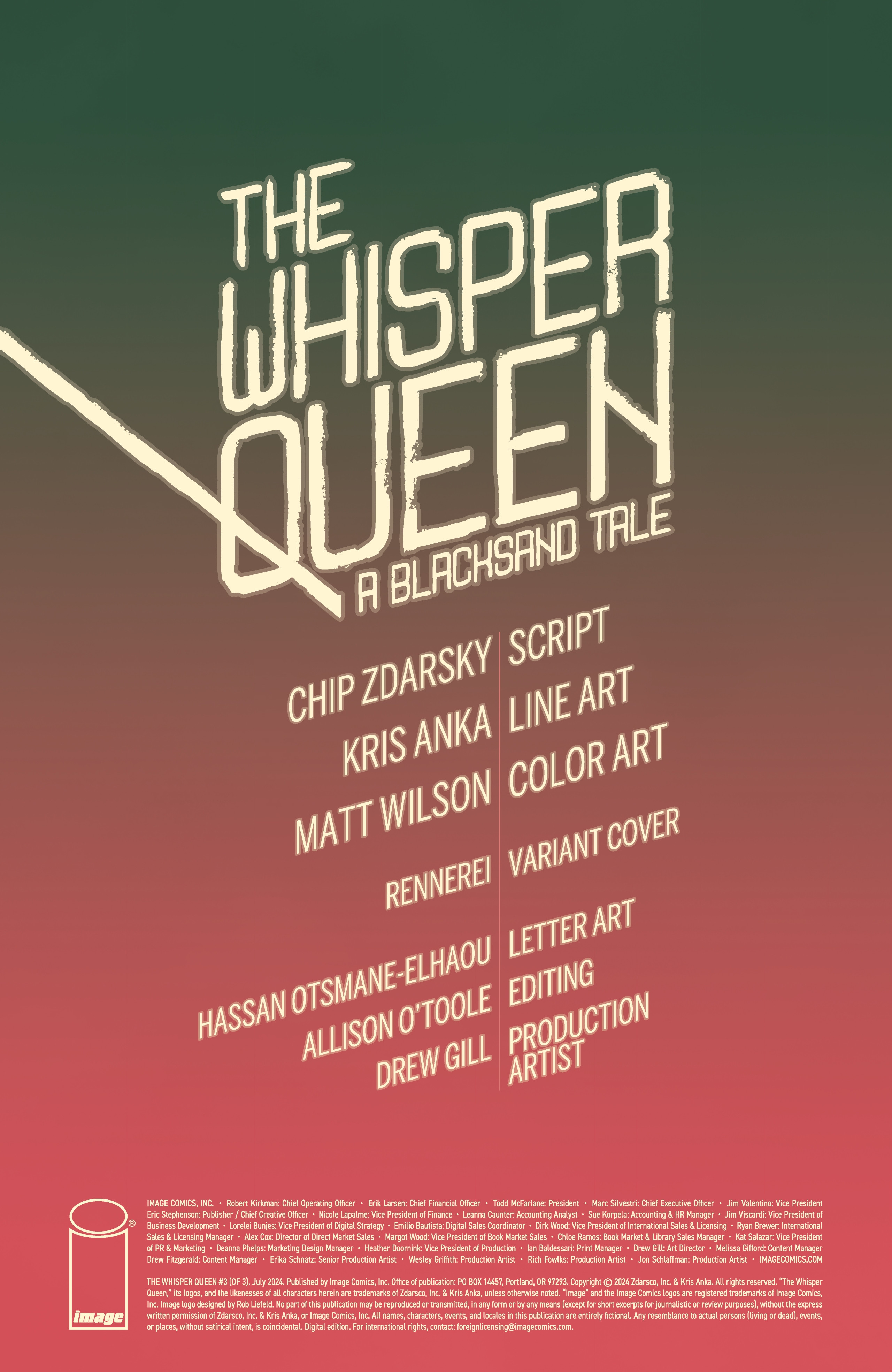 The Whisper Queen: A Blacksand Tale (2024-) issue 3 - Page 3