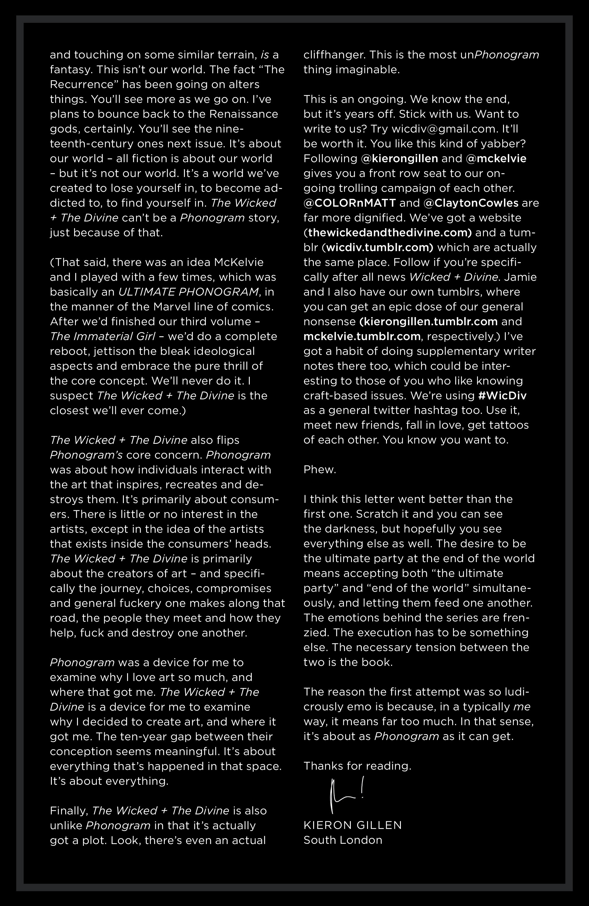 The Wicked + The Divine (2014-): Chapter 1 - Page 36