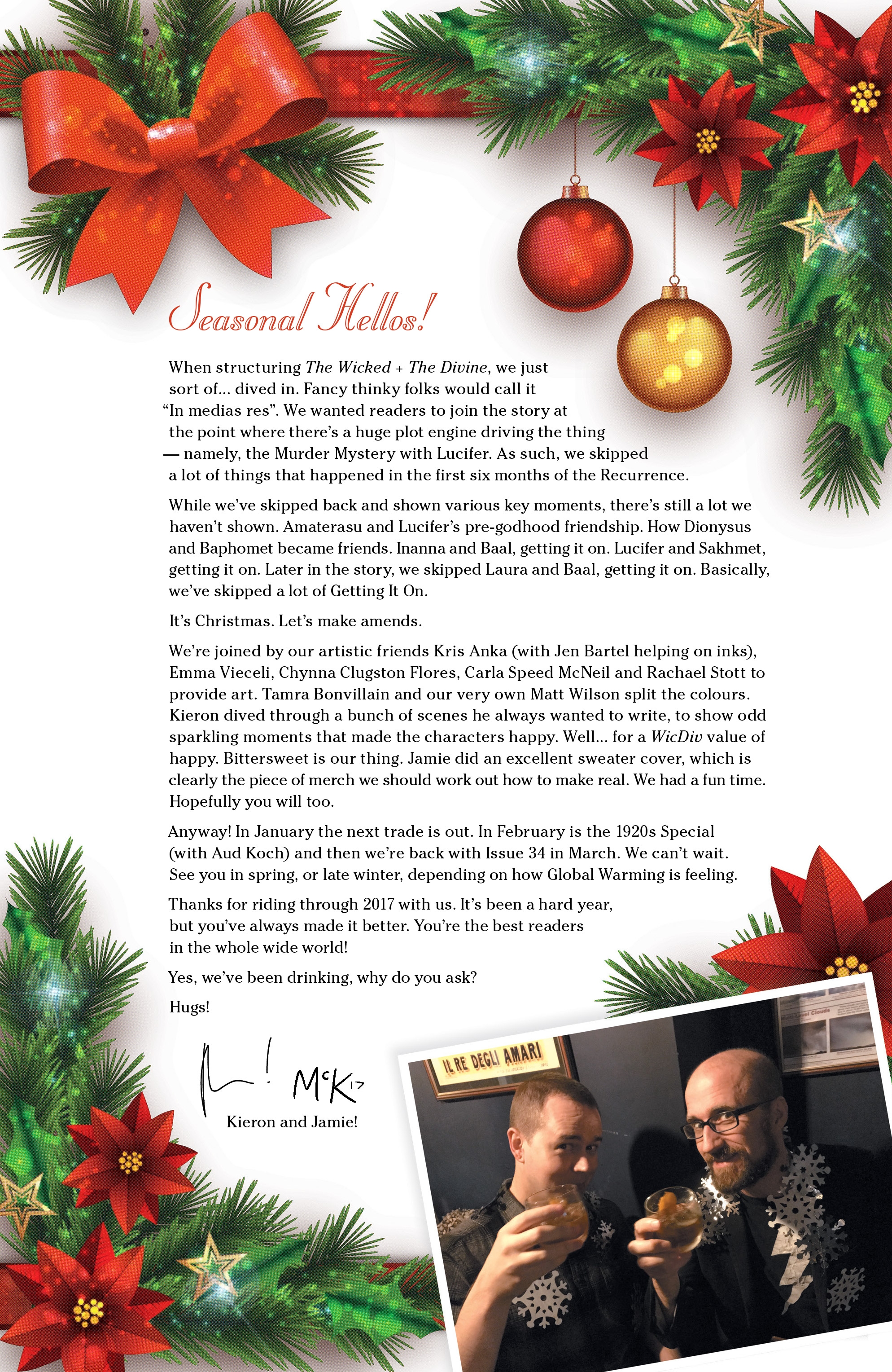 The Wicked + The Divine (2014-): Chapter ChristmasAnnual1 - Page 2