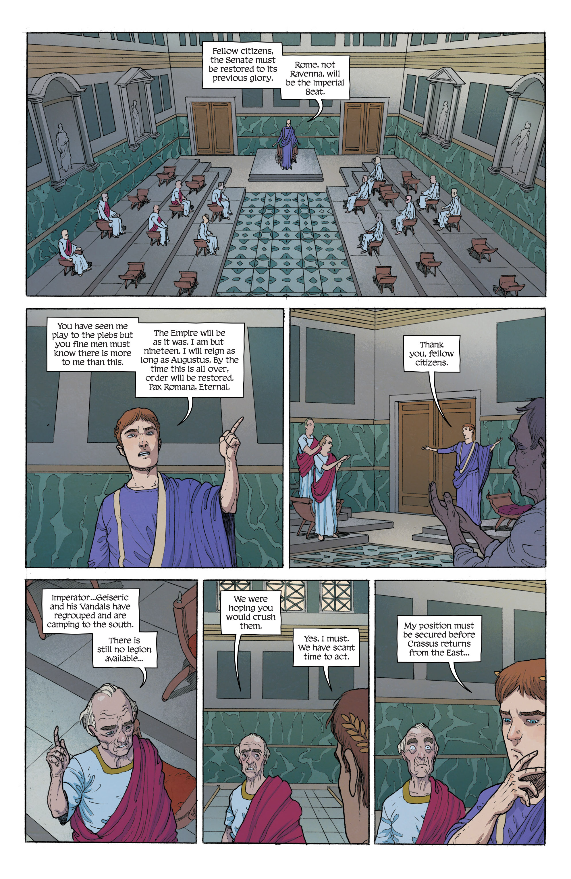 The Wicked + The Divine: 455 AD (2017) issue 1 - Page 15