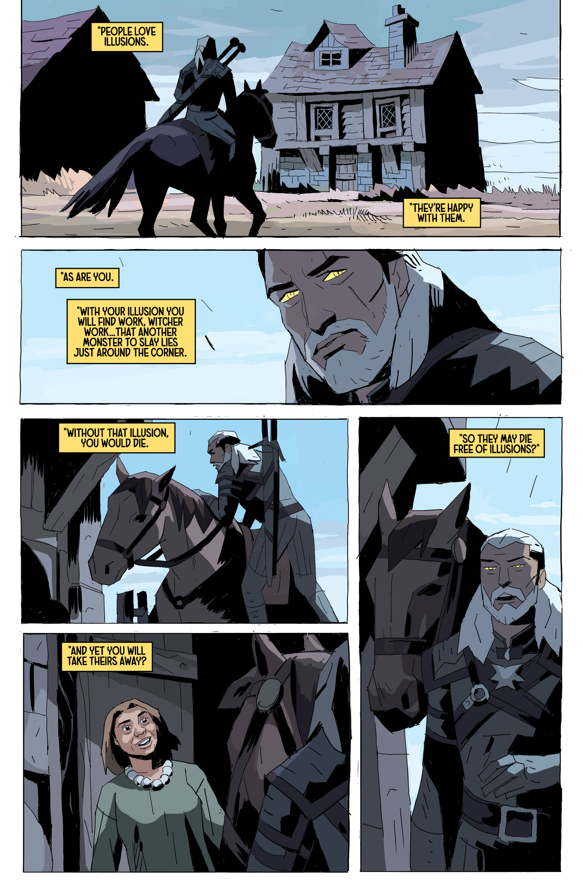 The Witcher: Fading Memories (2020-) issue 4 - Page 10