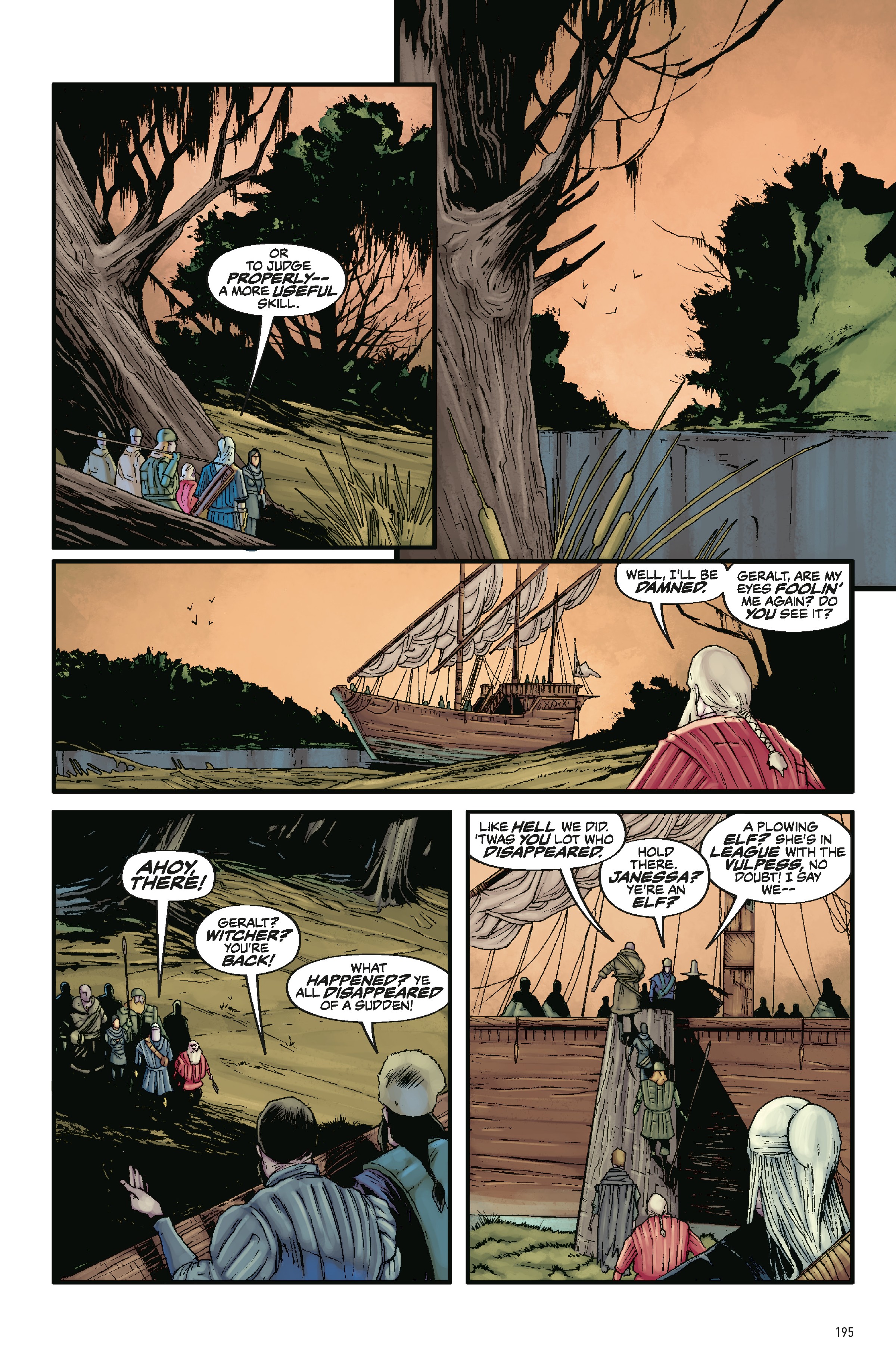 The Witcher: Library Edition (2018-) issue Vol. 1 - Page 196