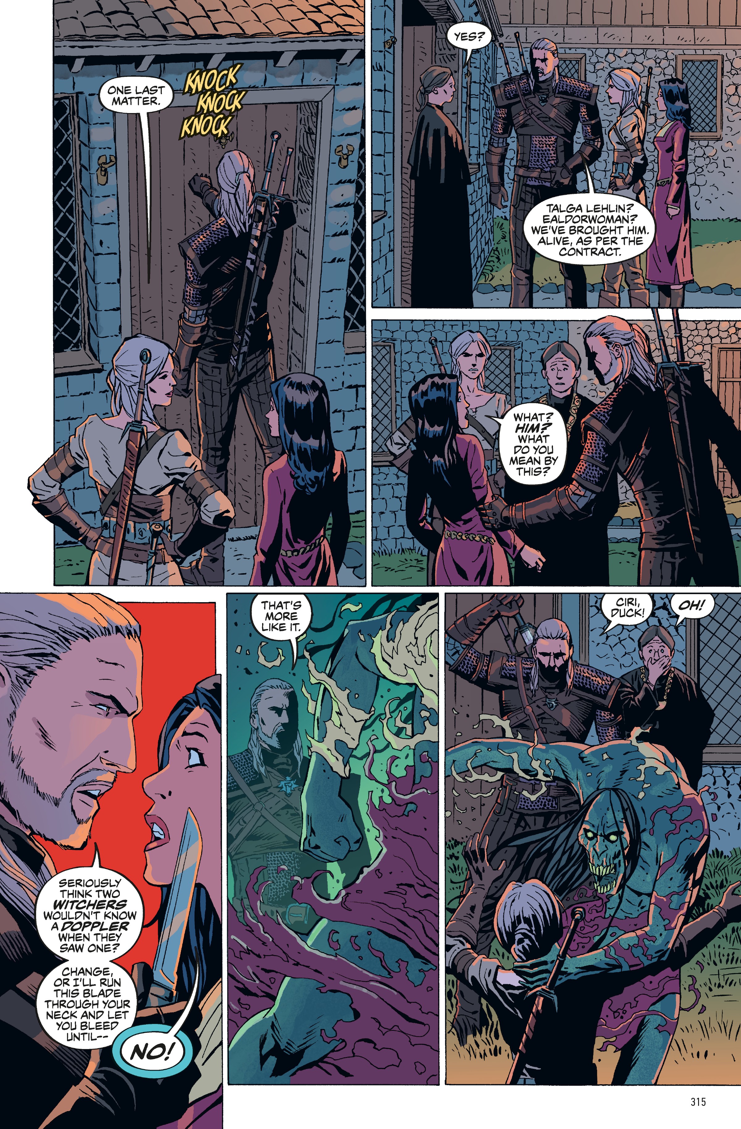 The Witcher: Library Edition (2018-) issue Vol. 1 - Page 316