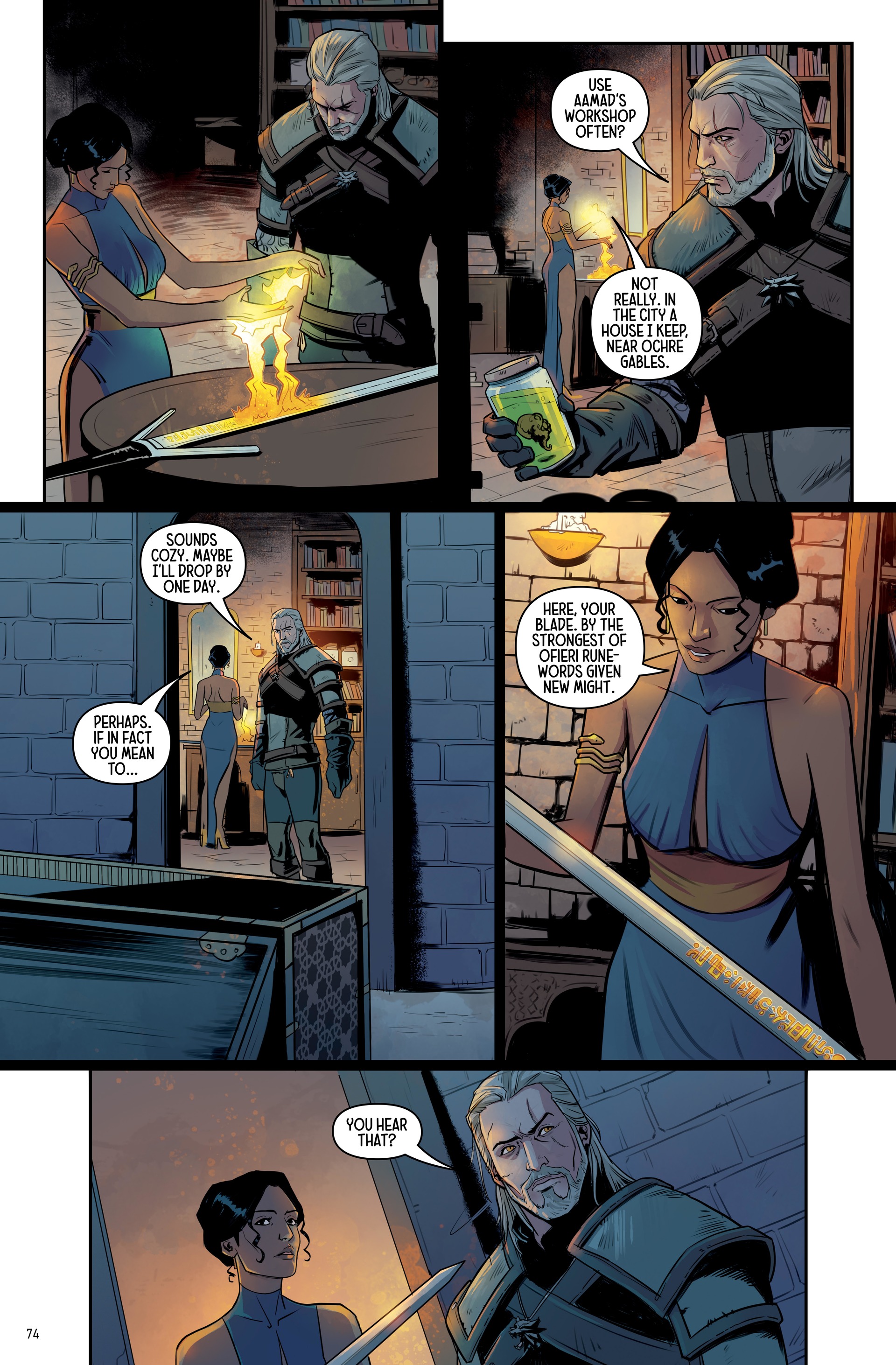 The Witcher: Library Edition (2018-) issue Vol. 2 - Page 76