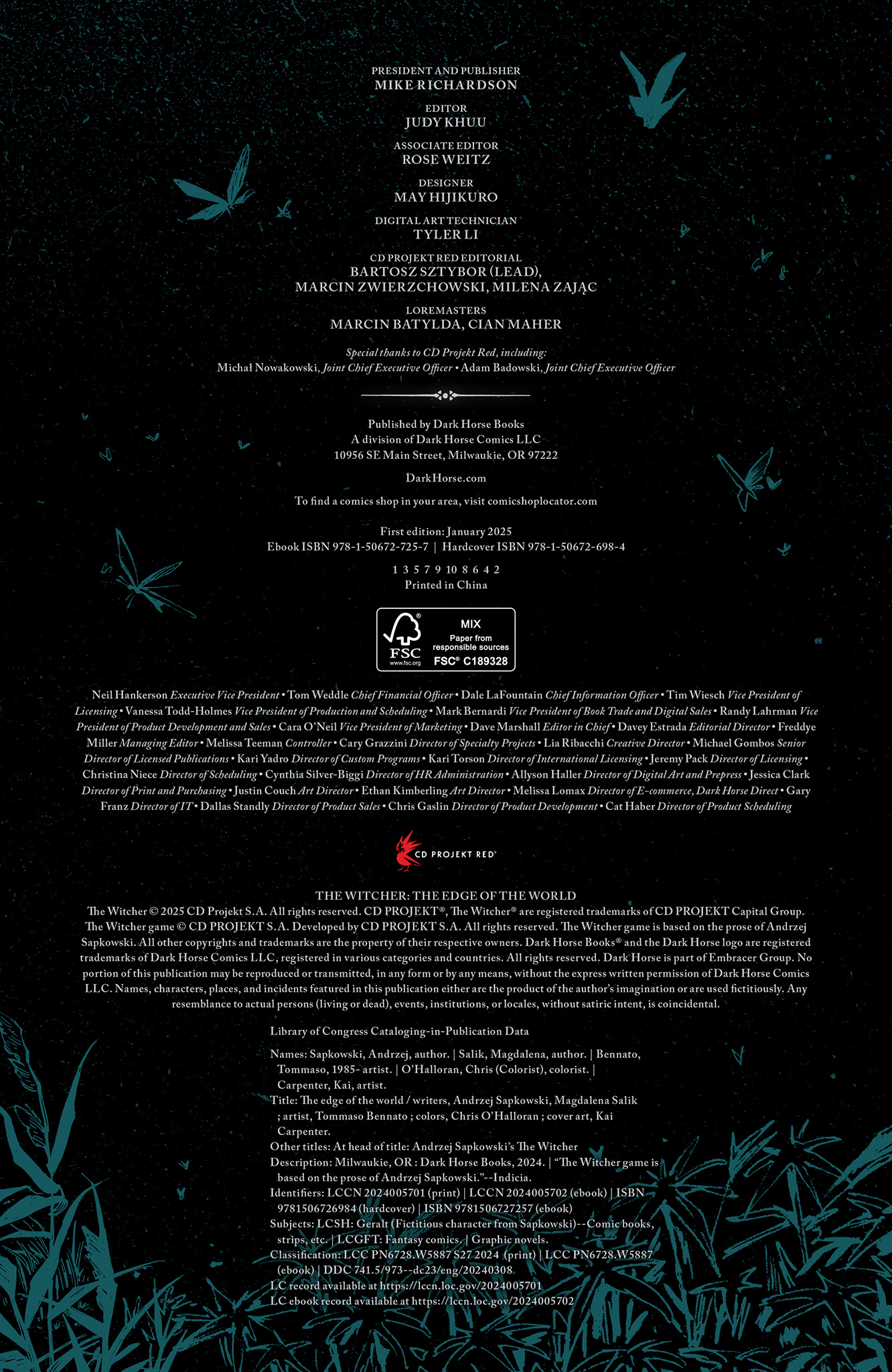 The Witcher: The Edge of the World (2025): Chapter GN - Page 60