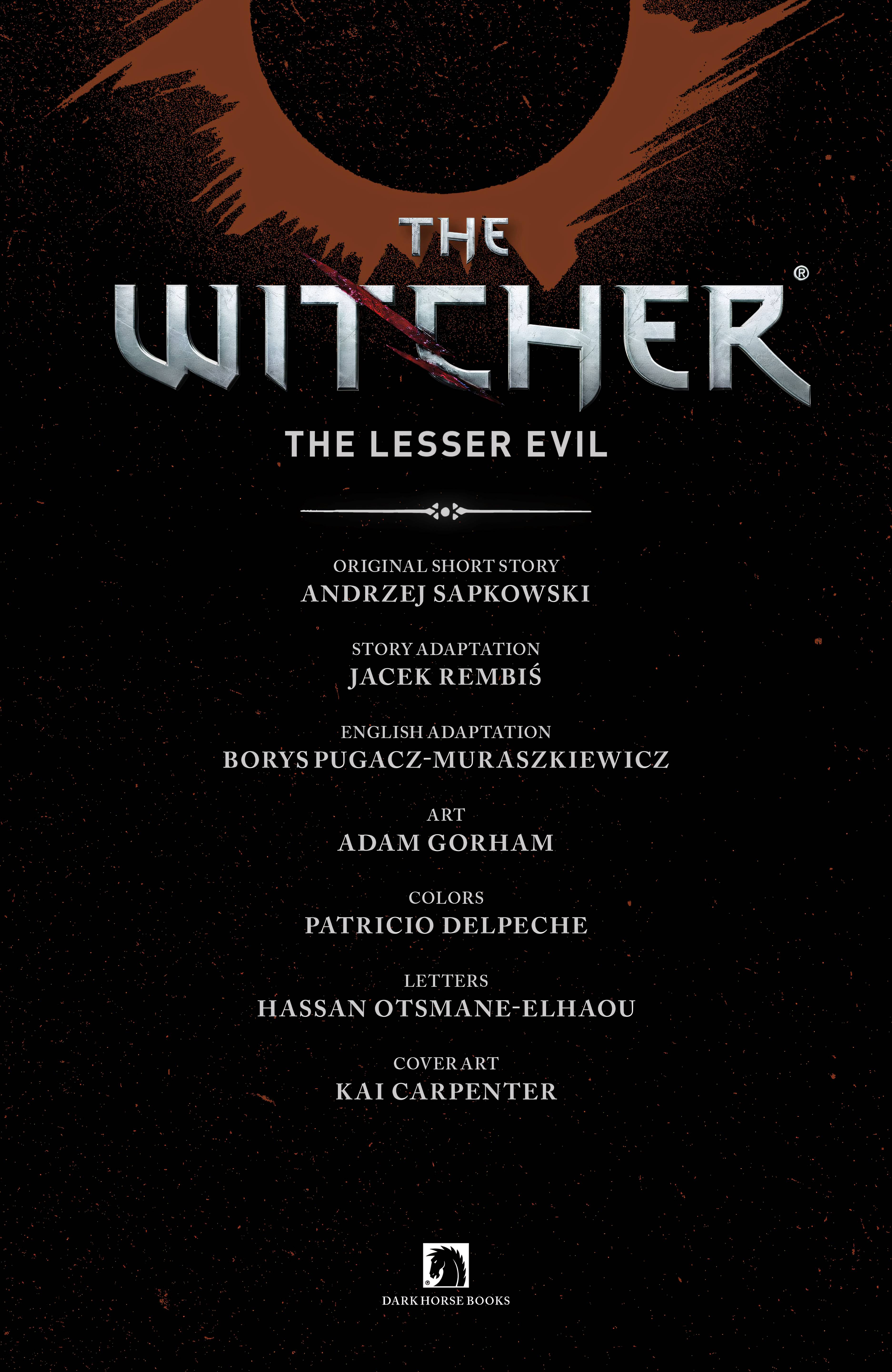 The Witcher: The Lesser Evil (2023) issue GN - Page 2