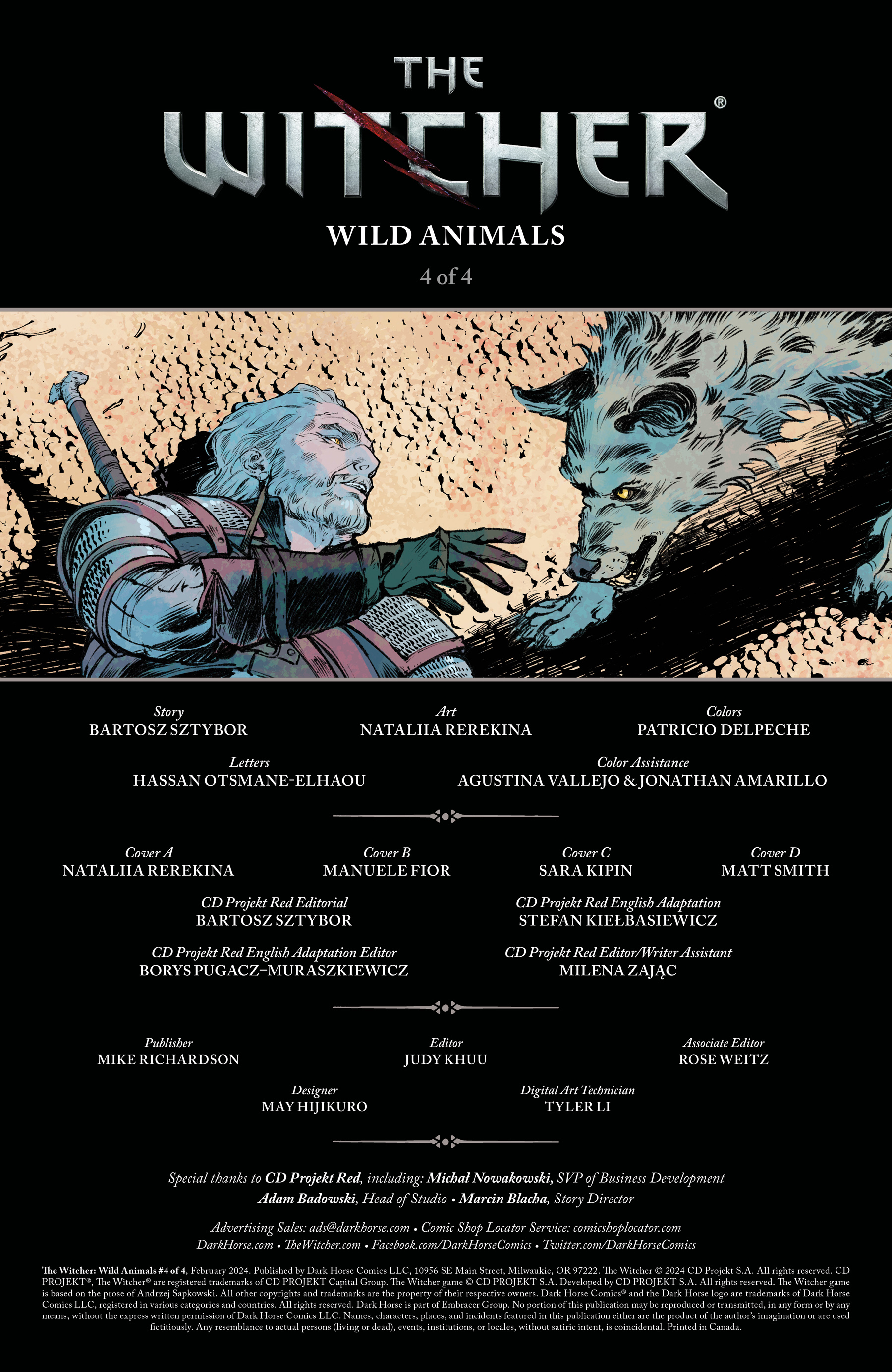 The Witcher: Wild Animals (2023-) issue 4 - Page 2