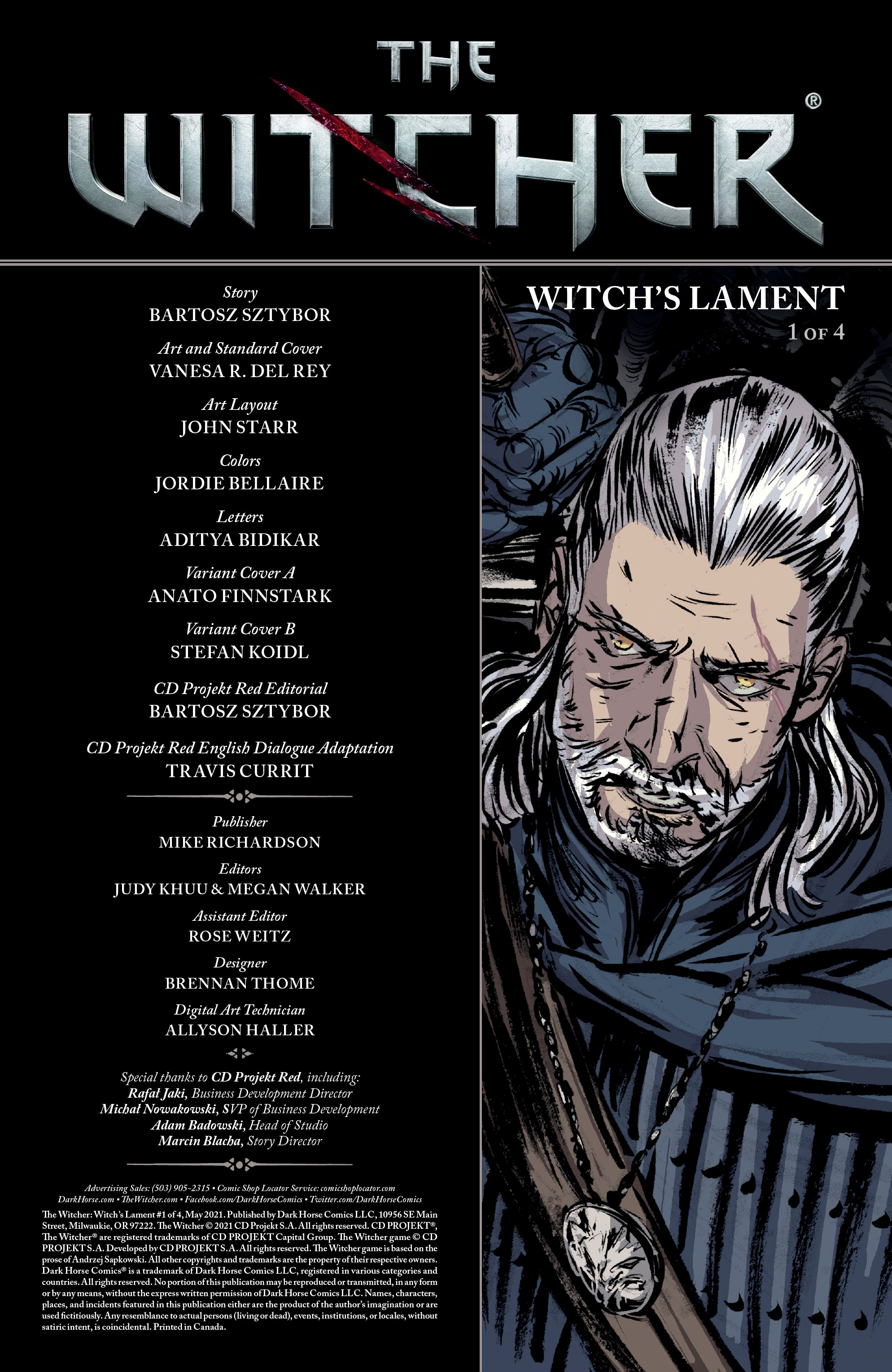 The Witcher: Witch's Lament (2021-): Chapter 1 - Page 2