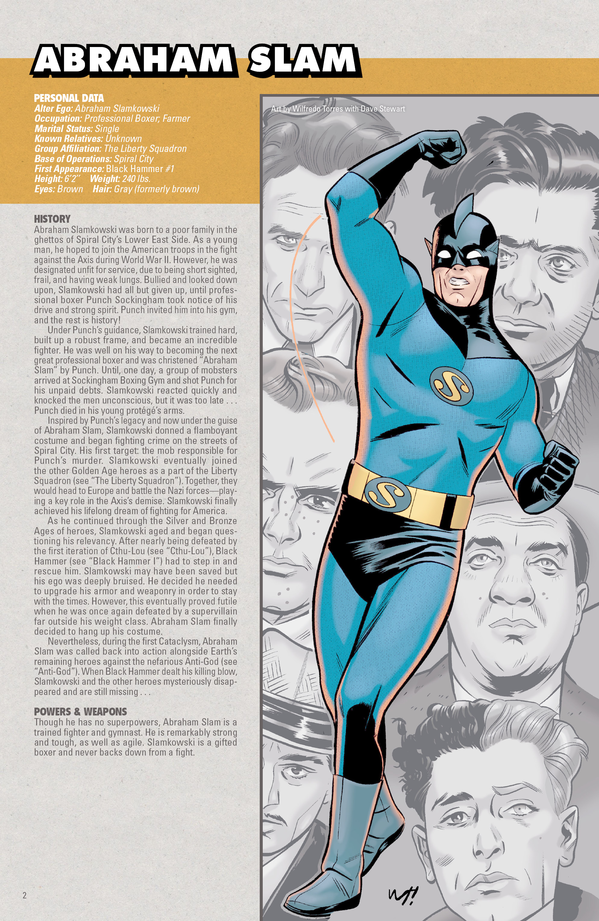 The World of Black Hammer Encyclopedia (2019) issue 1 - Page 4