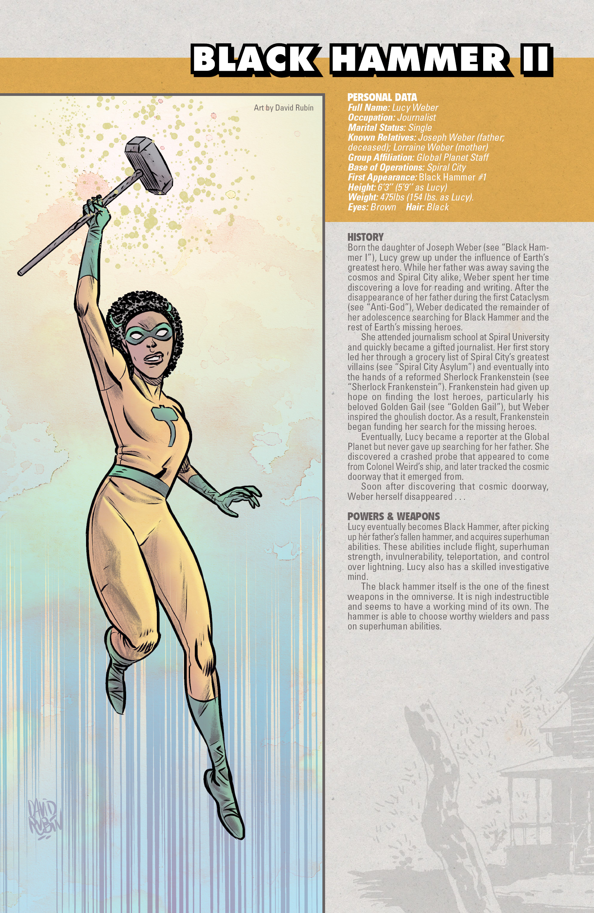 The World of Black Hammer Encyclopedia (2019) issue 1 - Page 8