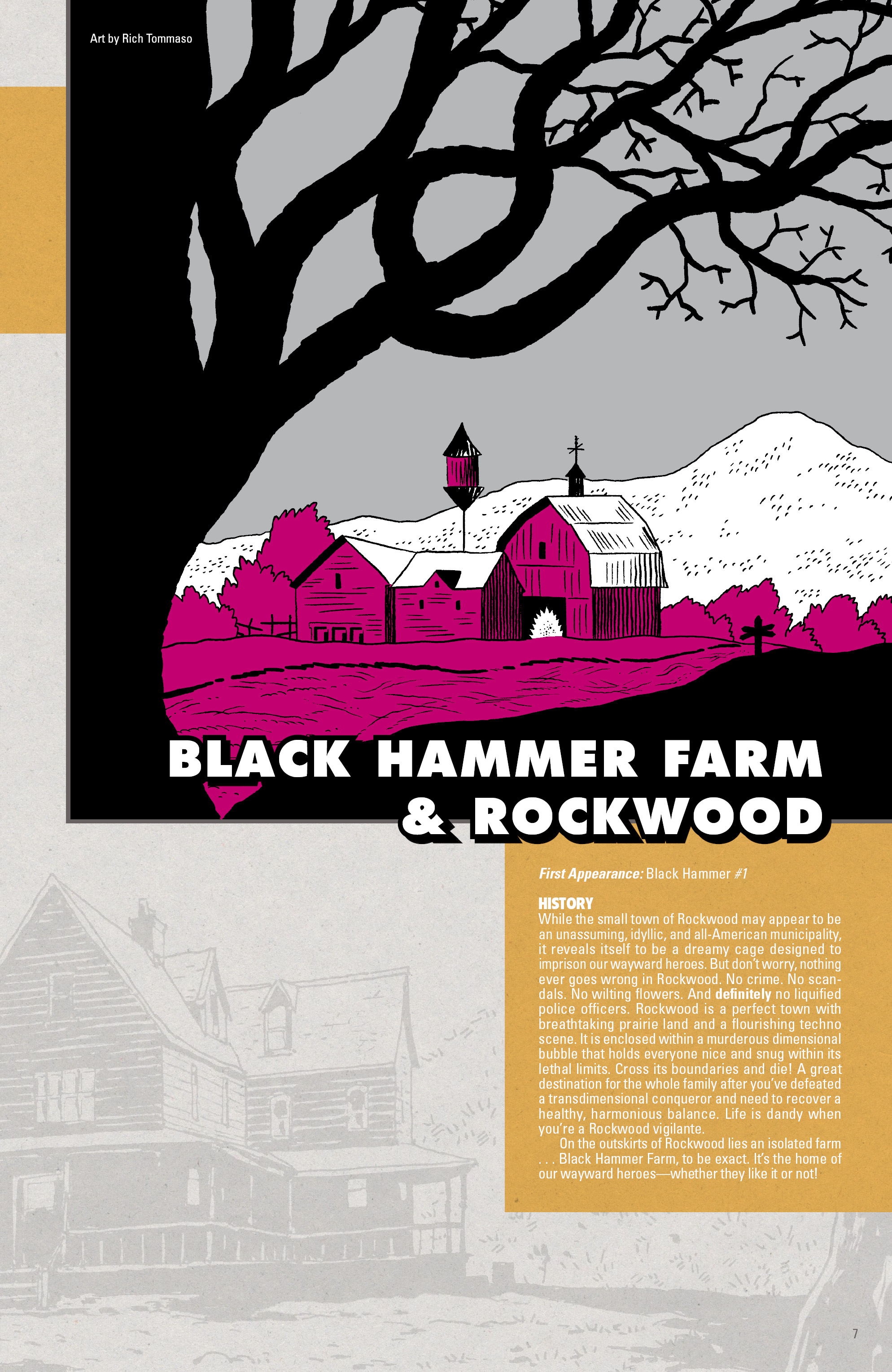 The World of Black Hammer Encyclopedia (2019) issue 1 - Page 9