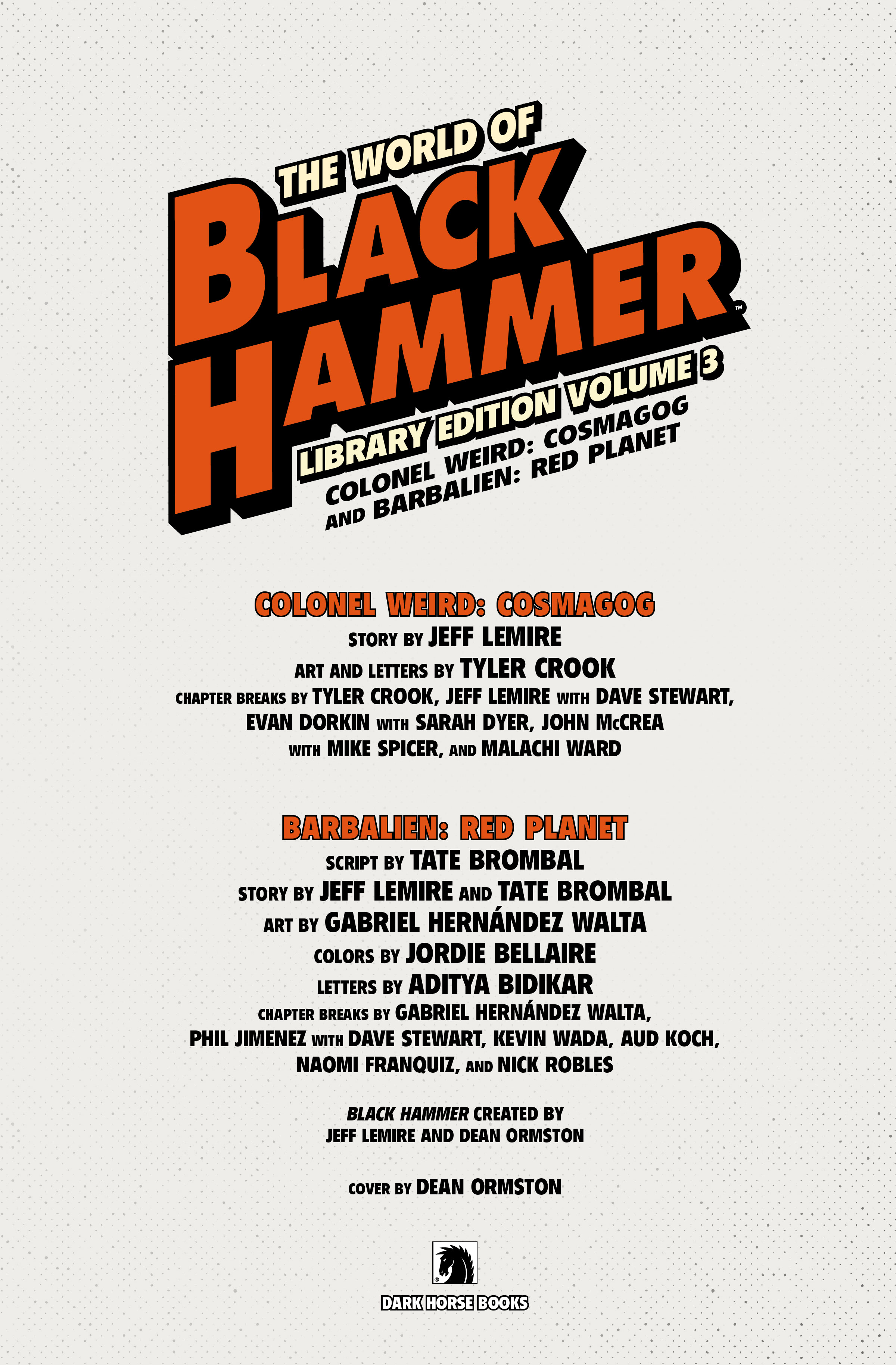 The World of Black Hammer Library Edition (2020-) issue Vol. 3 - Page 5