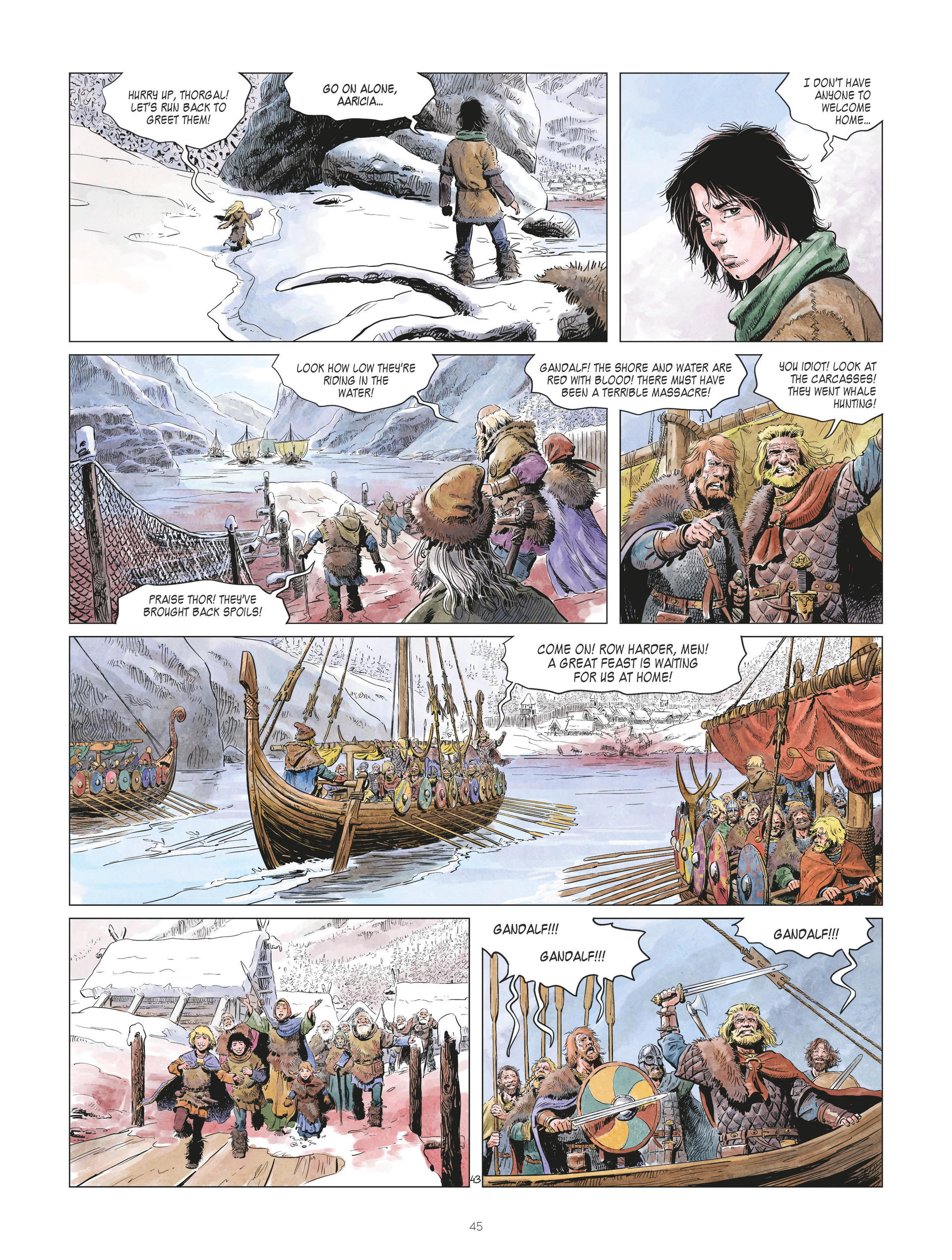 The World of Thorgal: The Early Years (2017-) issue 2 - Page 45