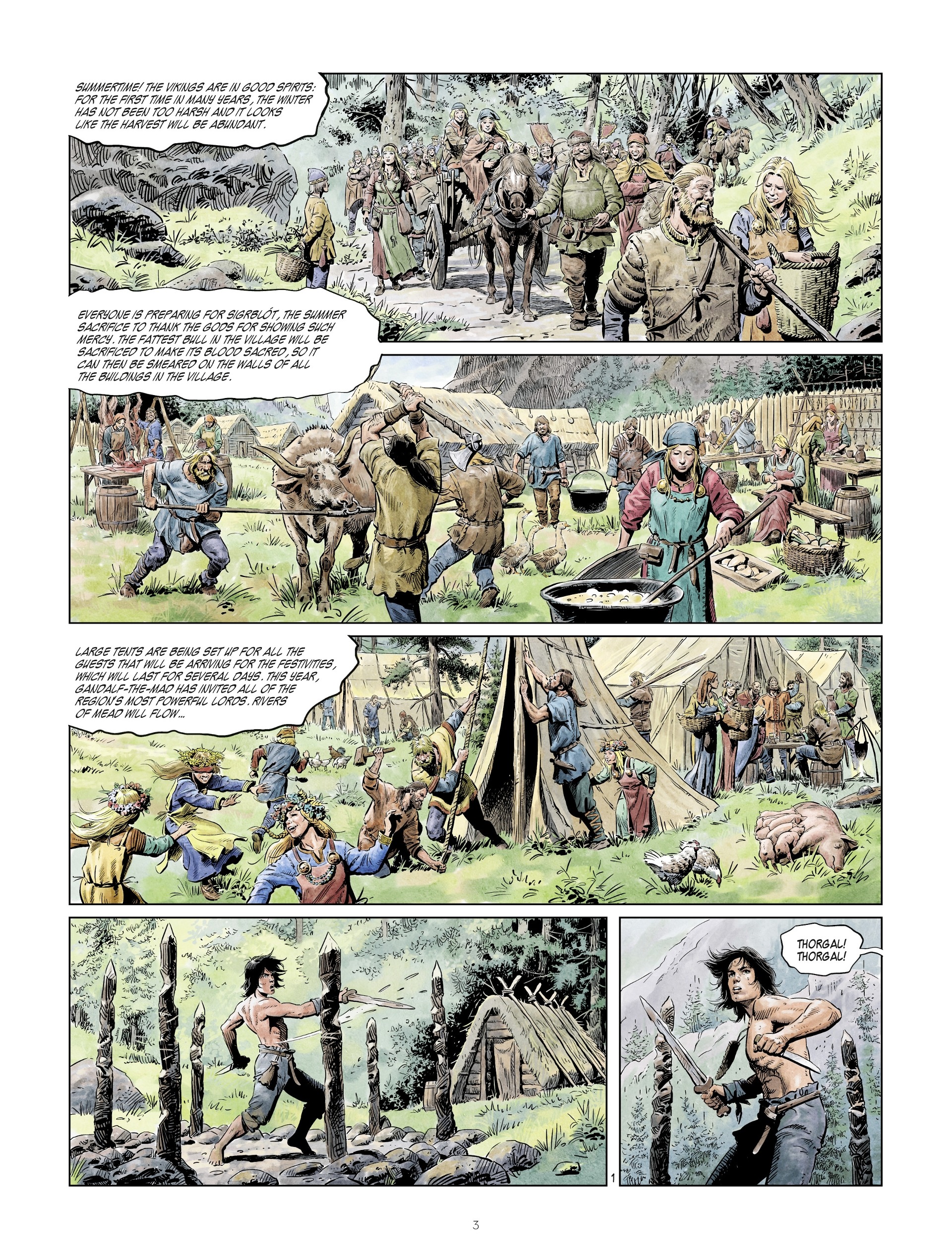 The World of Thorgal: The Early Years (2017-) issue 3 - Page 5