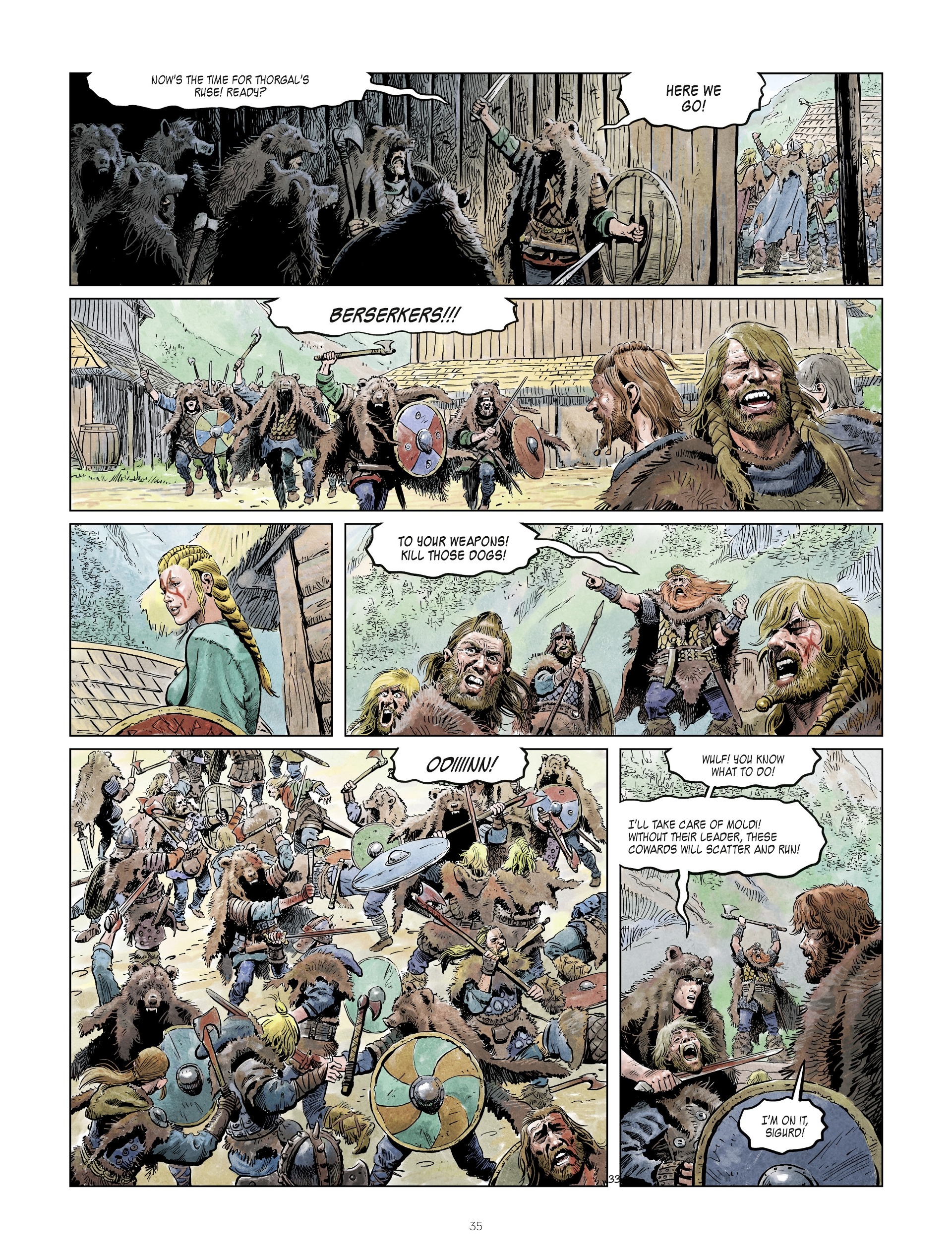 The World of Thorgal: The Early Years (2017-) issue 4 - Page 35