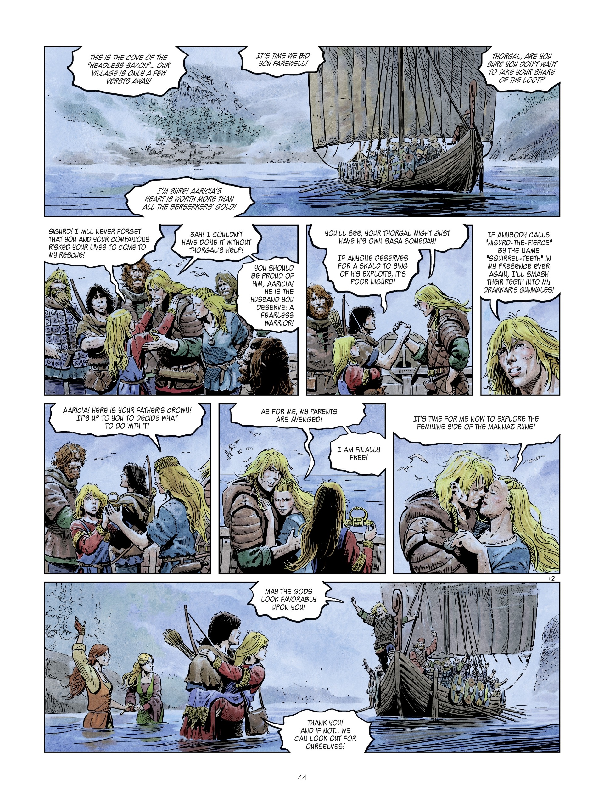 The World of Thorgal: The Early Years (2017-) issue 4 - Page 44