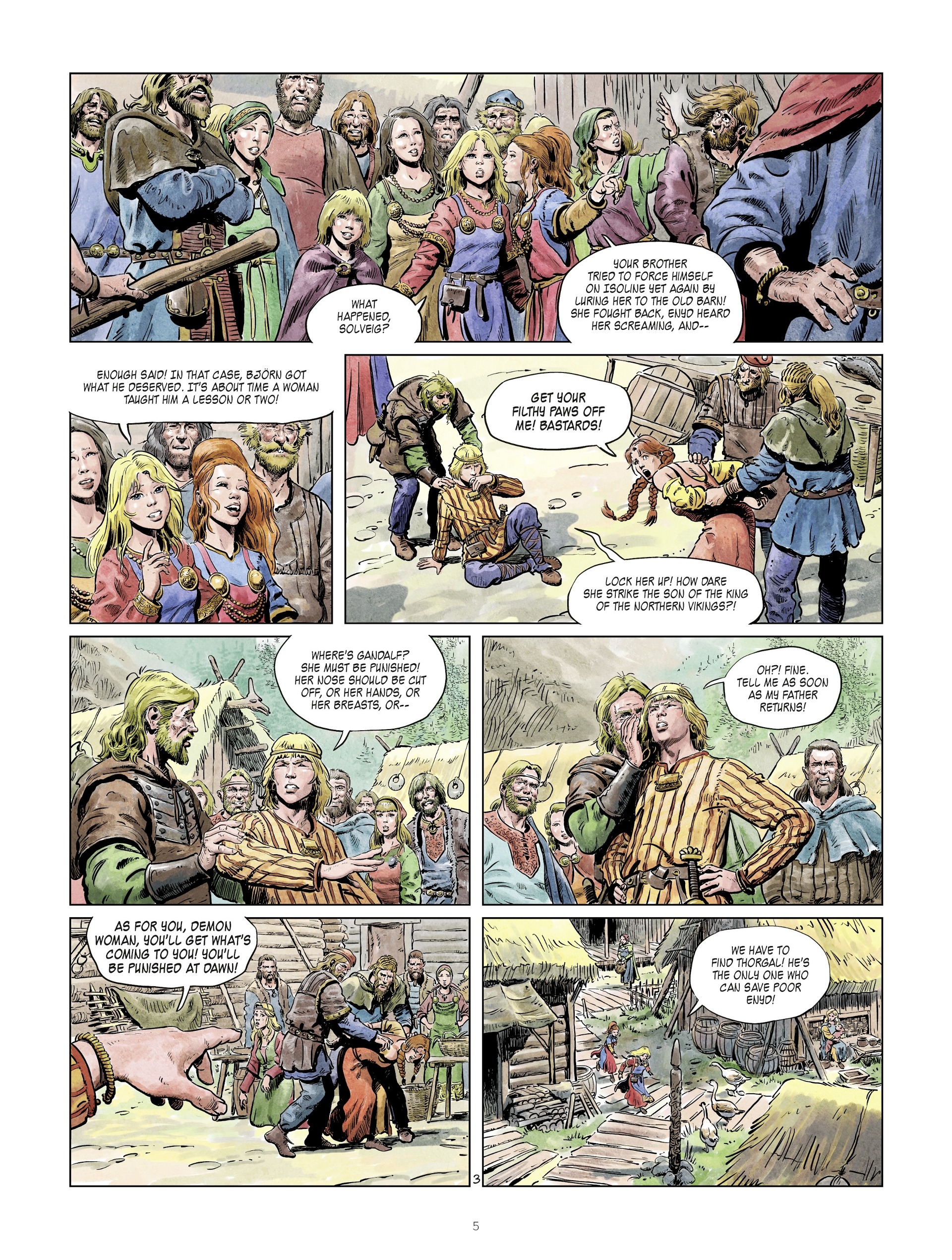 The World of Thorgal: The Early Years (2017-): Chapter 5 - Page 5