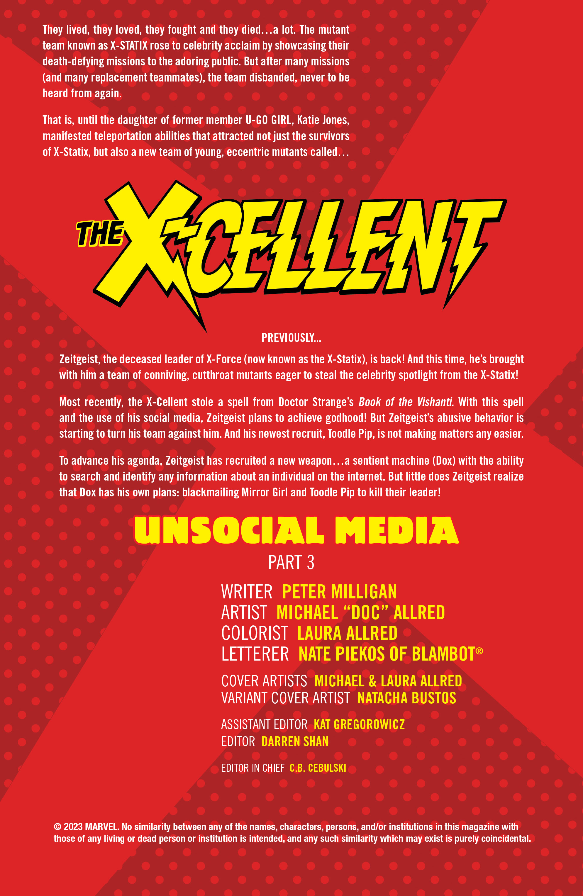 The X-Cellent (2023-): Chapter 3 - Page 2