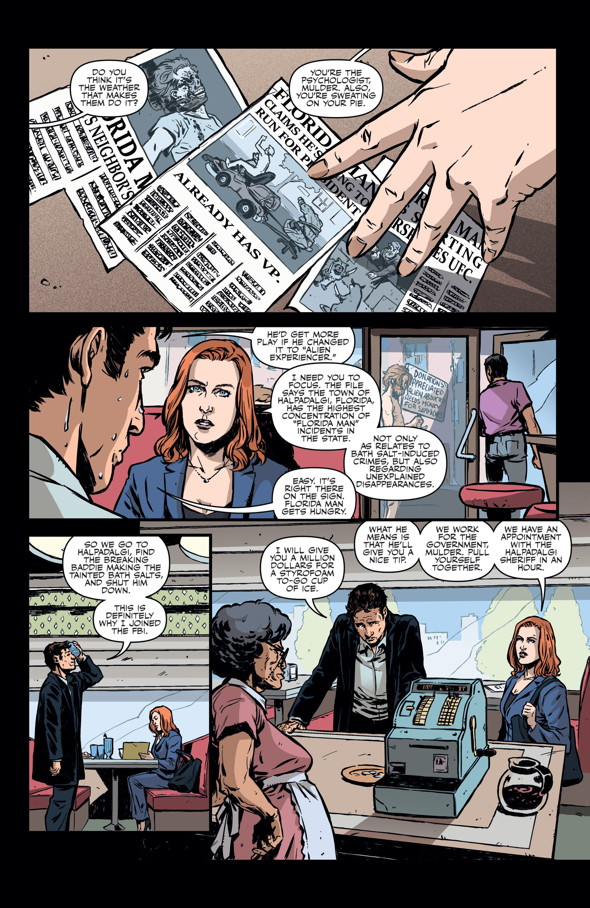 The X-Files: Case Files—Florida Man... (2018-): Chapter 1 - Page 4