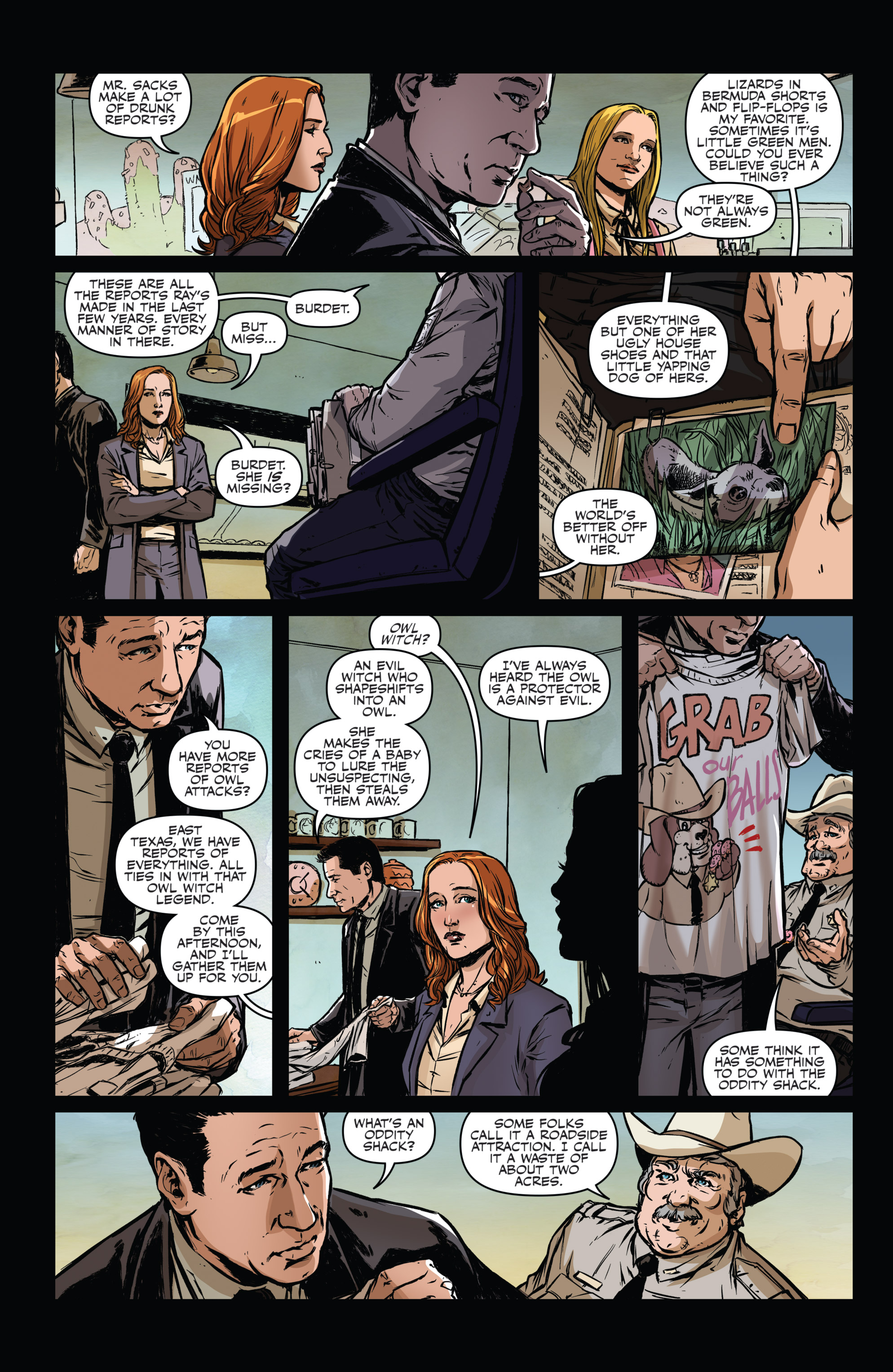 The X-Files: Case Files—Hoot Goes There? (2018-) issue 1 - Page 8