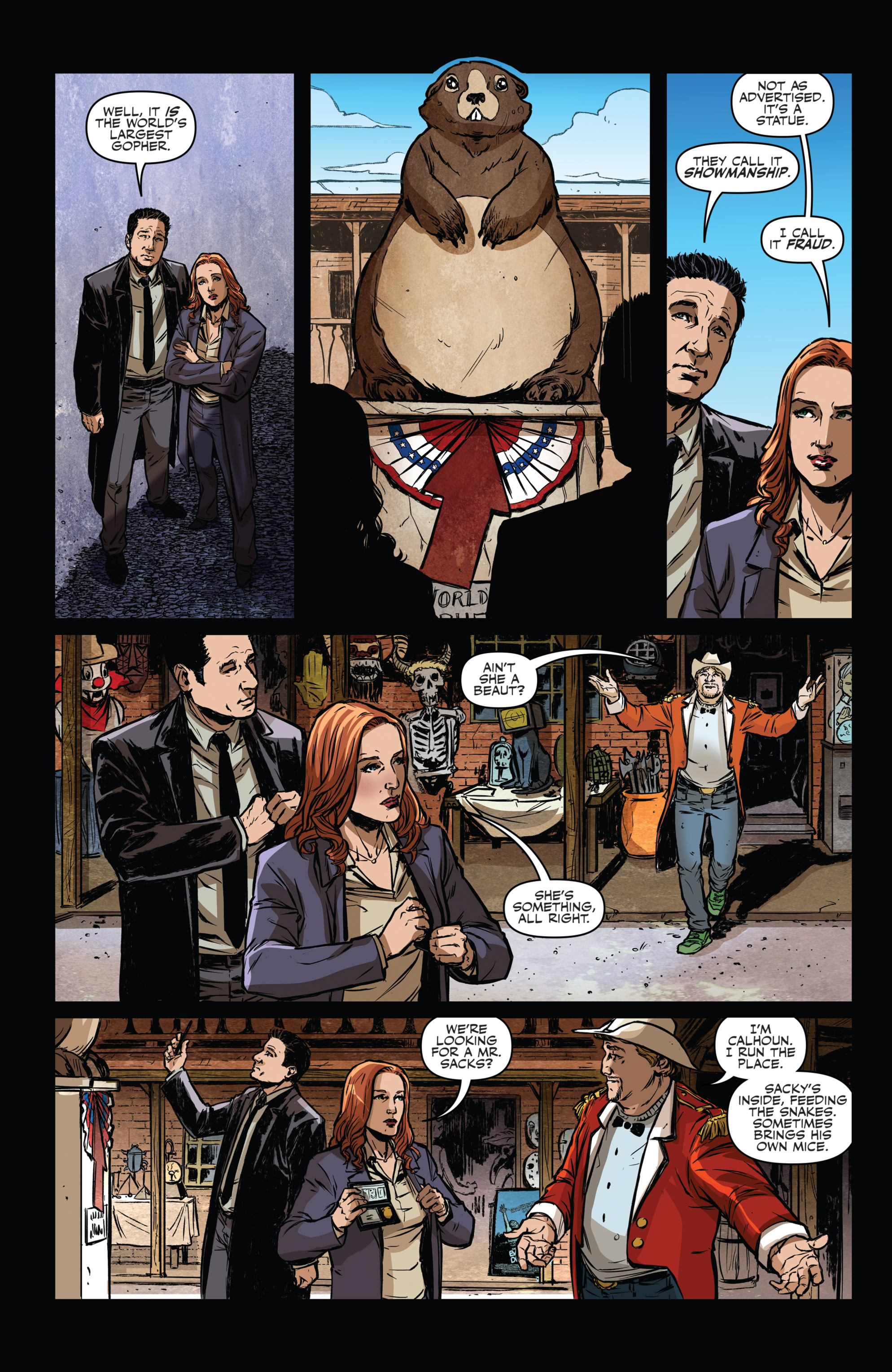 The X-Files: Case Files—Hoot Goes There? (2018-) issue 1 - Page 10