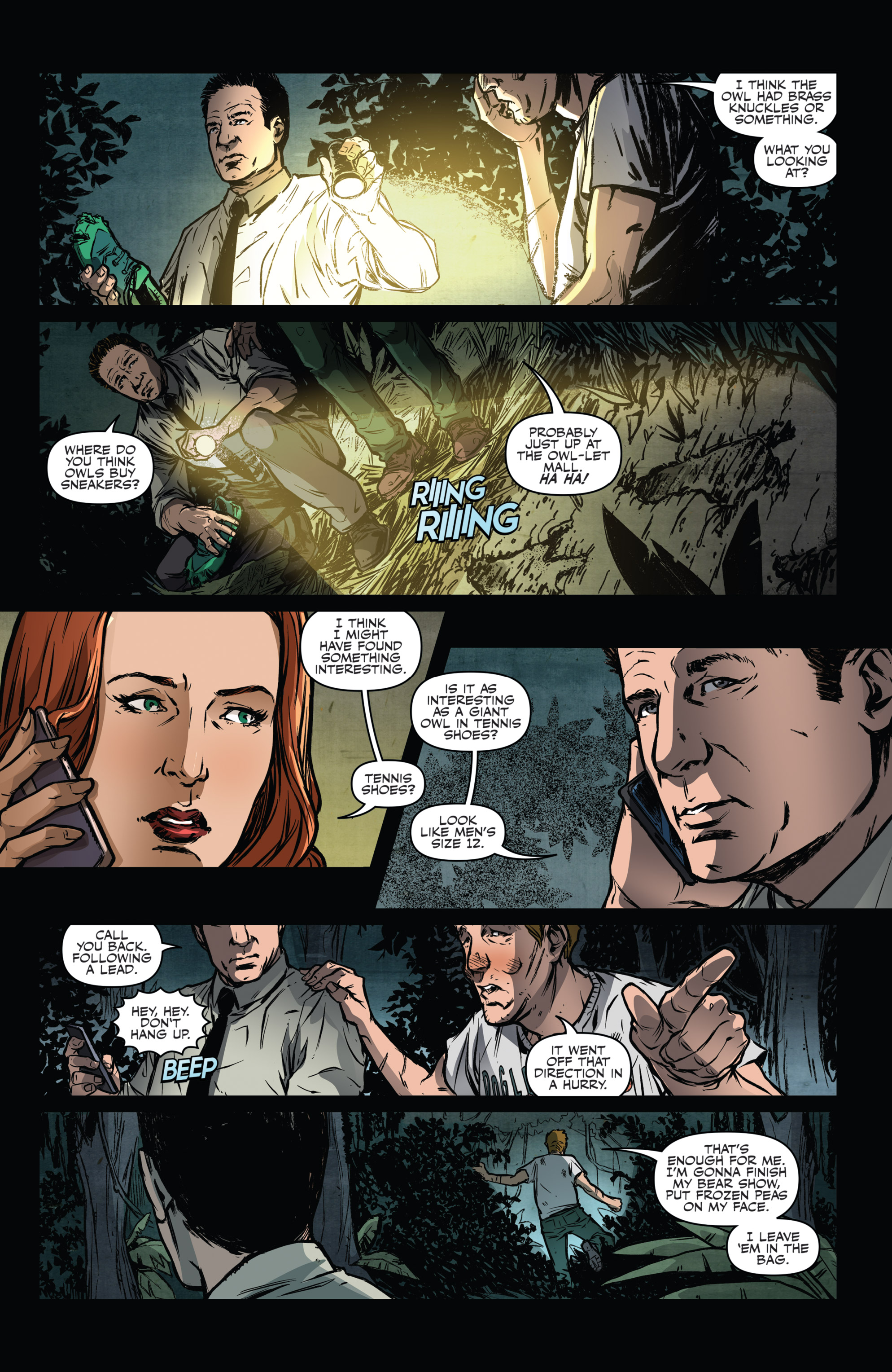 The X-Files: Case Files—Hoot Goes There? (2018-) issue 1 - Page 19