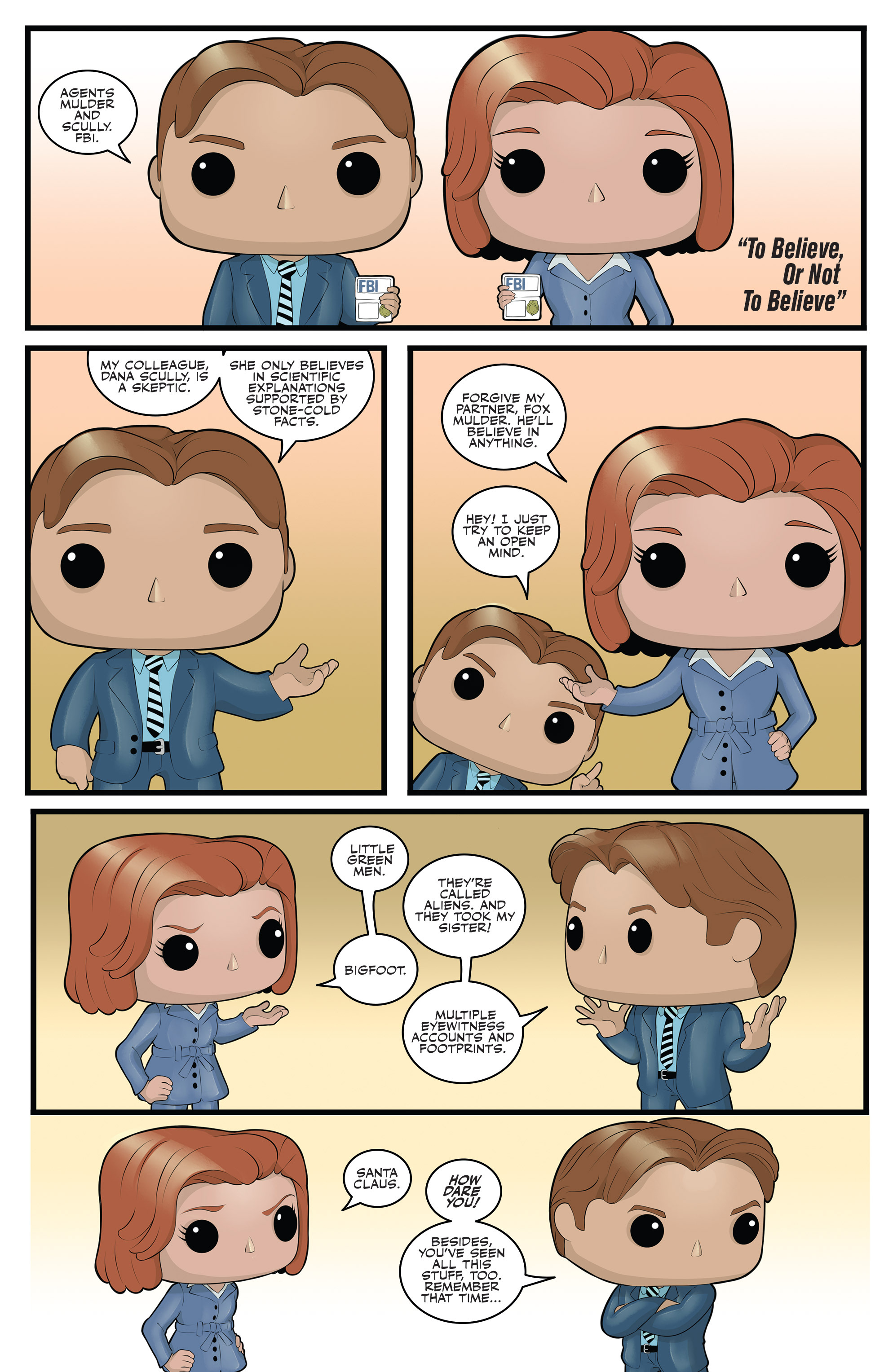 The X-Files: Funko Universe (2017): Chapter 1 - Page 3