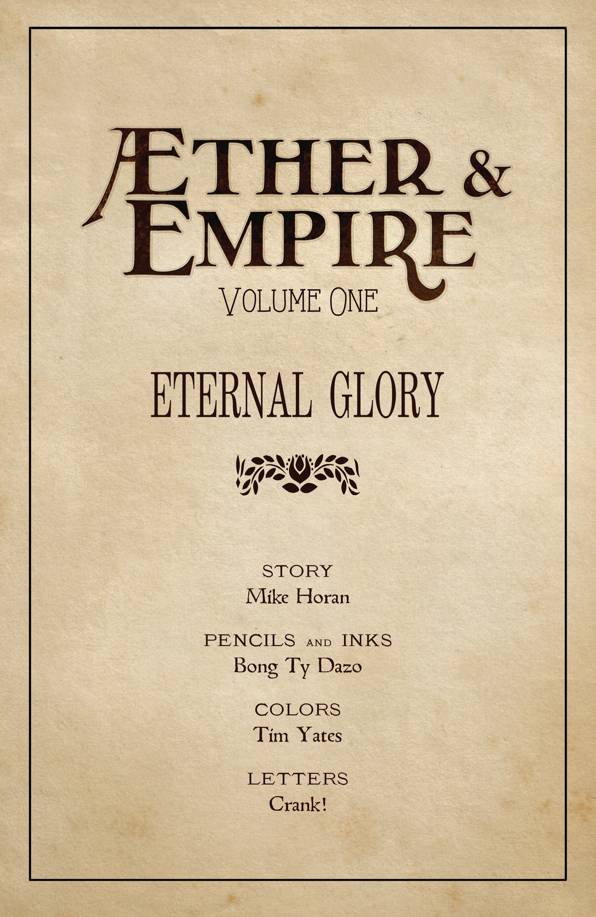 Æther & Empire: Eternal Glory (2016): Chapter 1 - Page 2