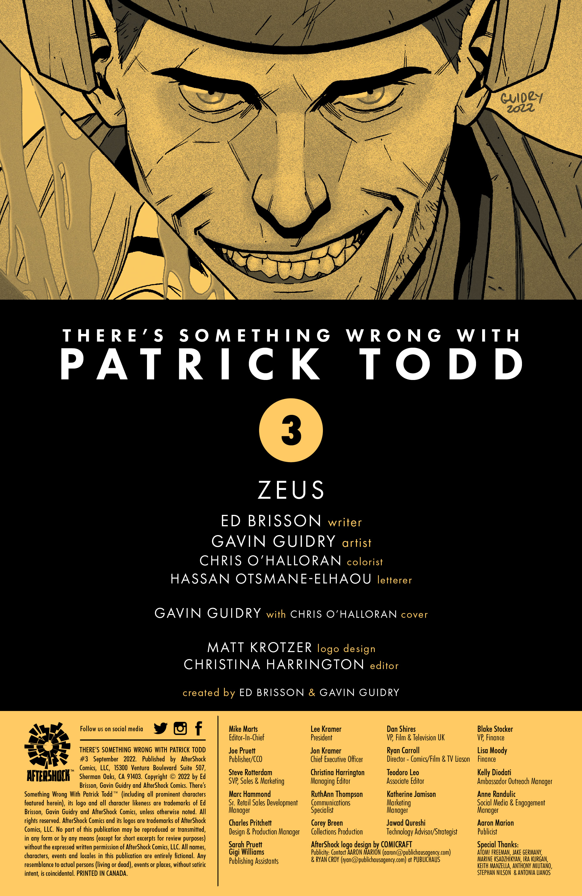 There's Something Wrong with Patrick Todd (2022-): Chapter 3 - Page 2