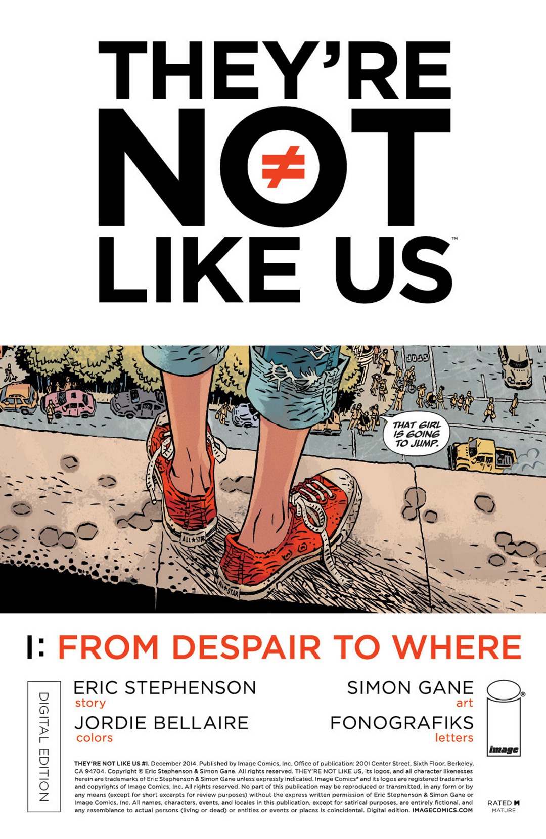 They&#039;re Not Like Us (2014-)-They're Not Like Us (2014-) #1