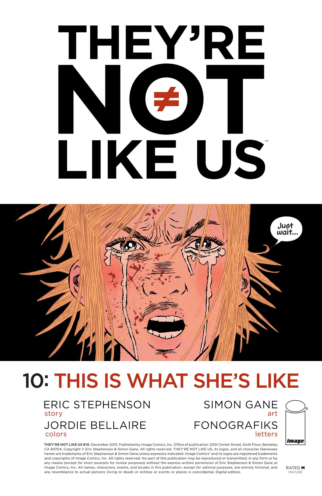 They&#039;re Not Like Us (2014-)-They're Not Like Us (2014-) #10