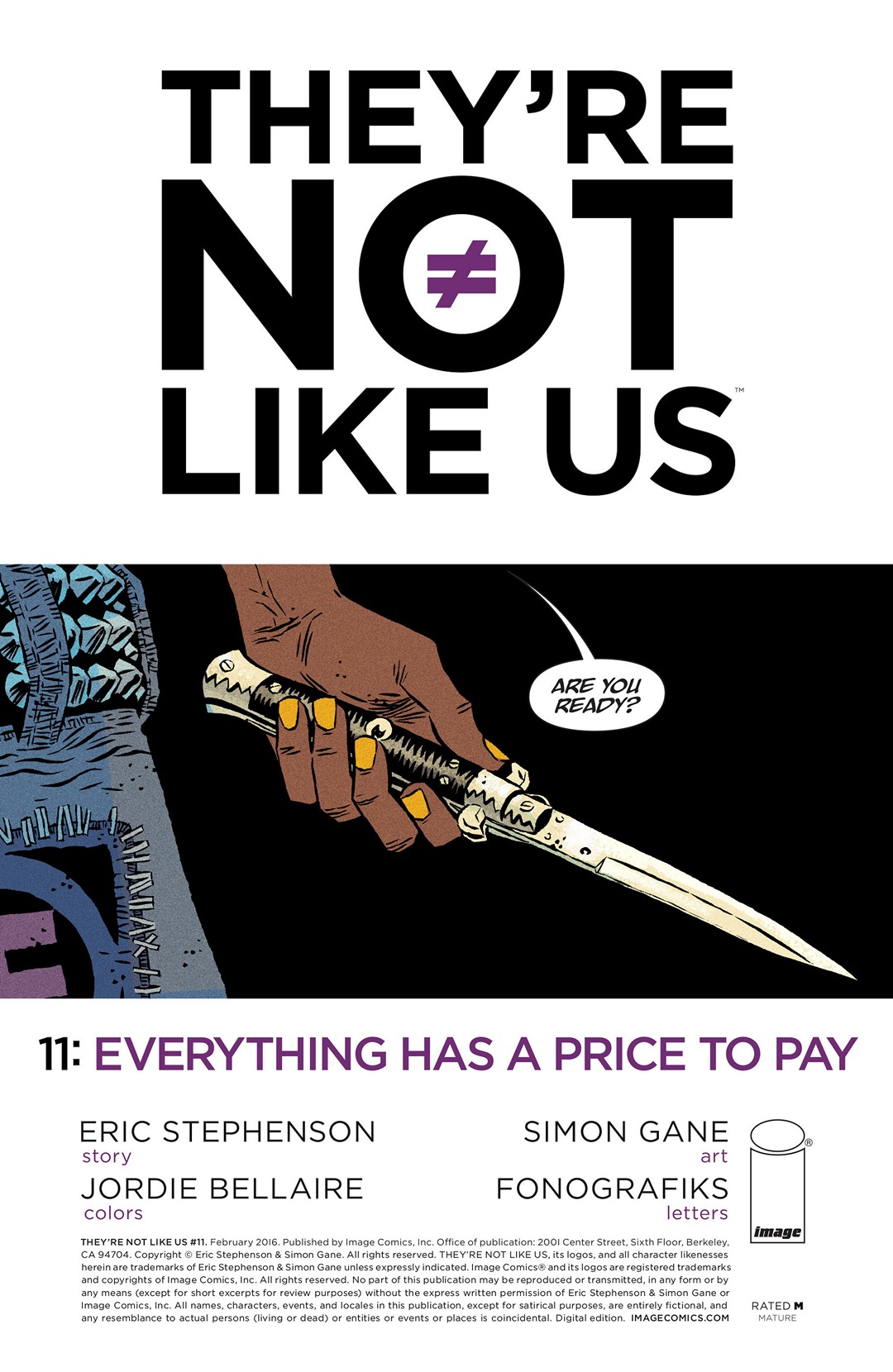 They're Not Like Us (2014-): Chapter 11 - Page 1
