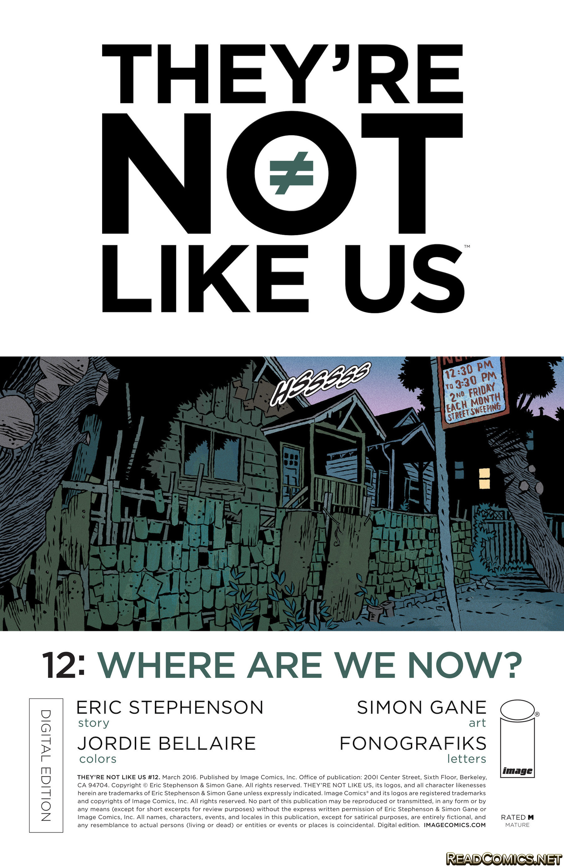They're Not Like Us (2014-): Chapter 12 - Page 1