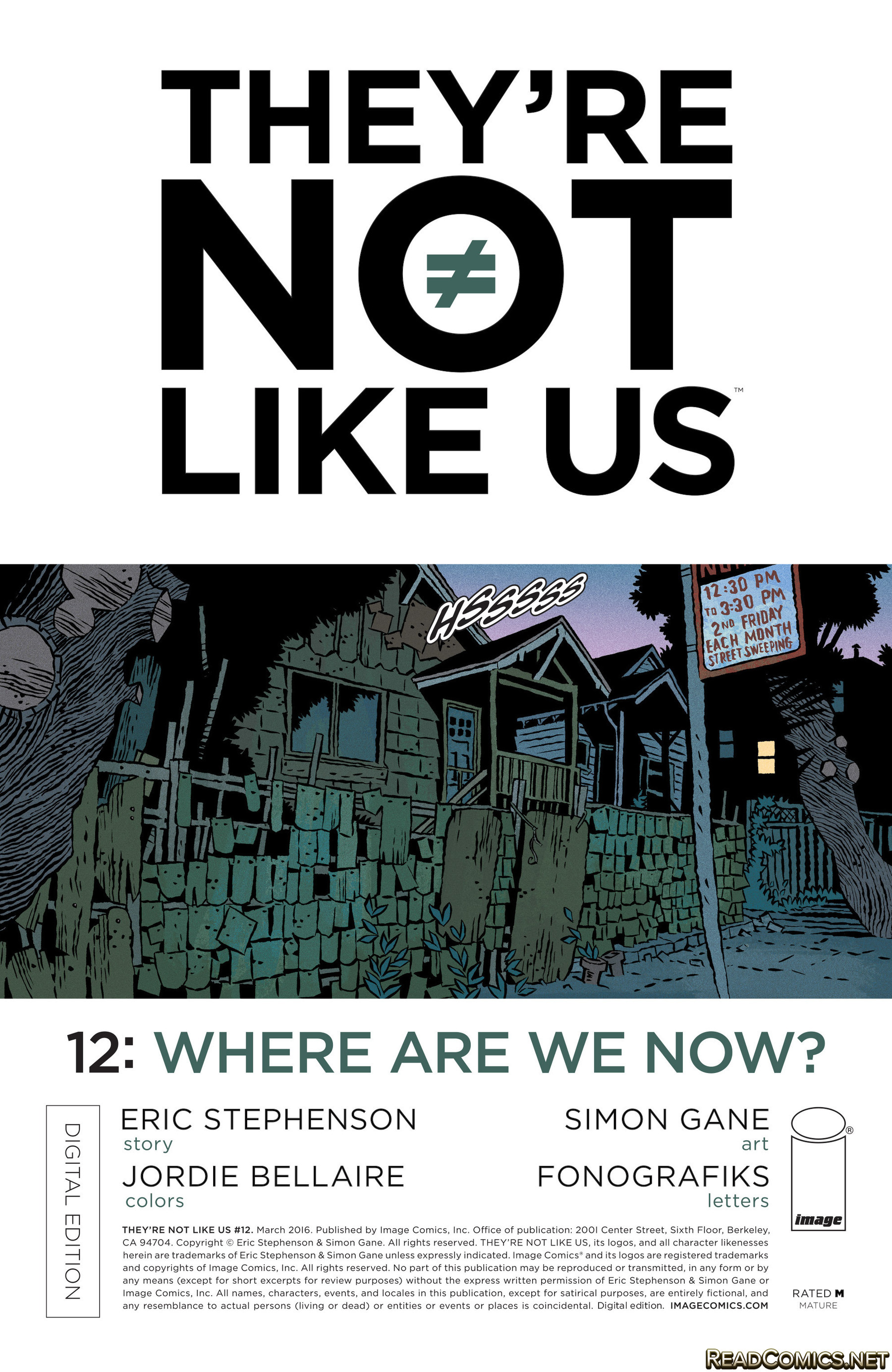 They&#039;re Not Like Us (2014-)-They're Not Like Us (2014-) #12