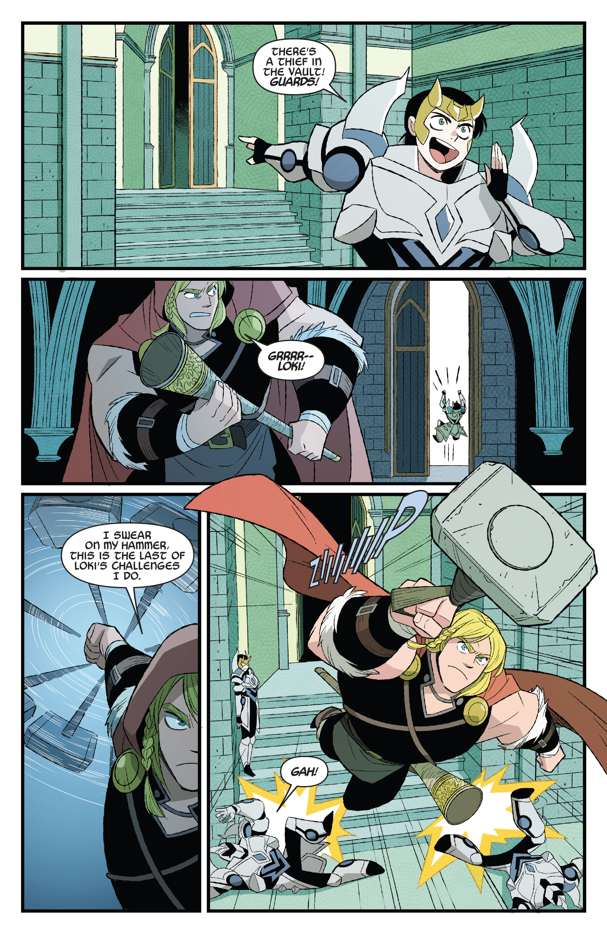 Thor & Loki: Double Trouble (2021) issue 1 - Page 15