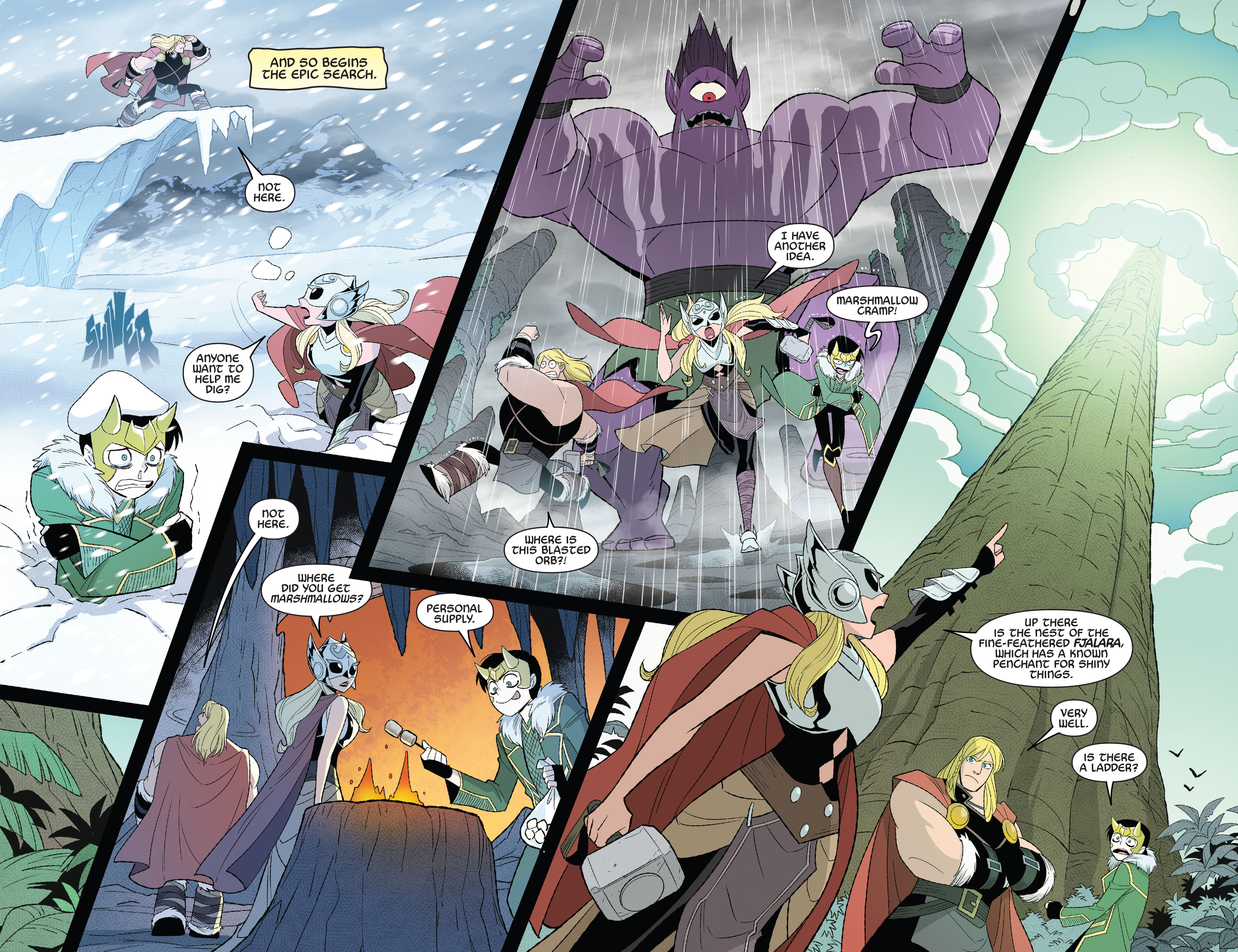 Thor & Loki: Double Trouble (2021) issue 4 - Page 4