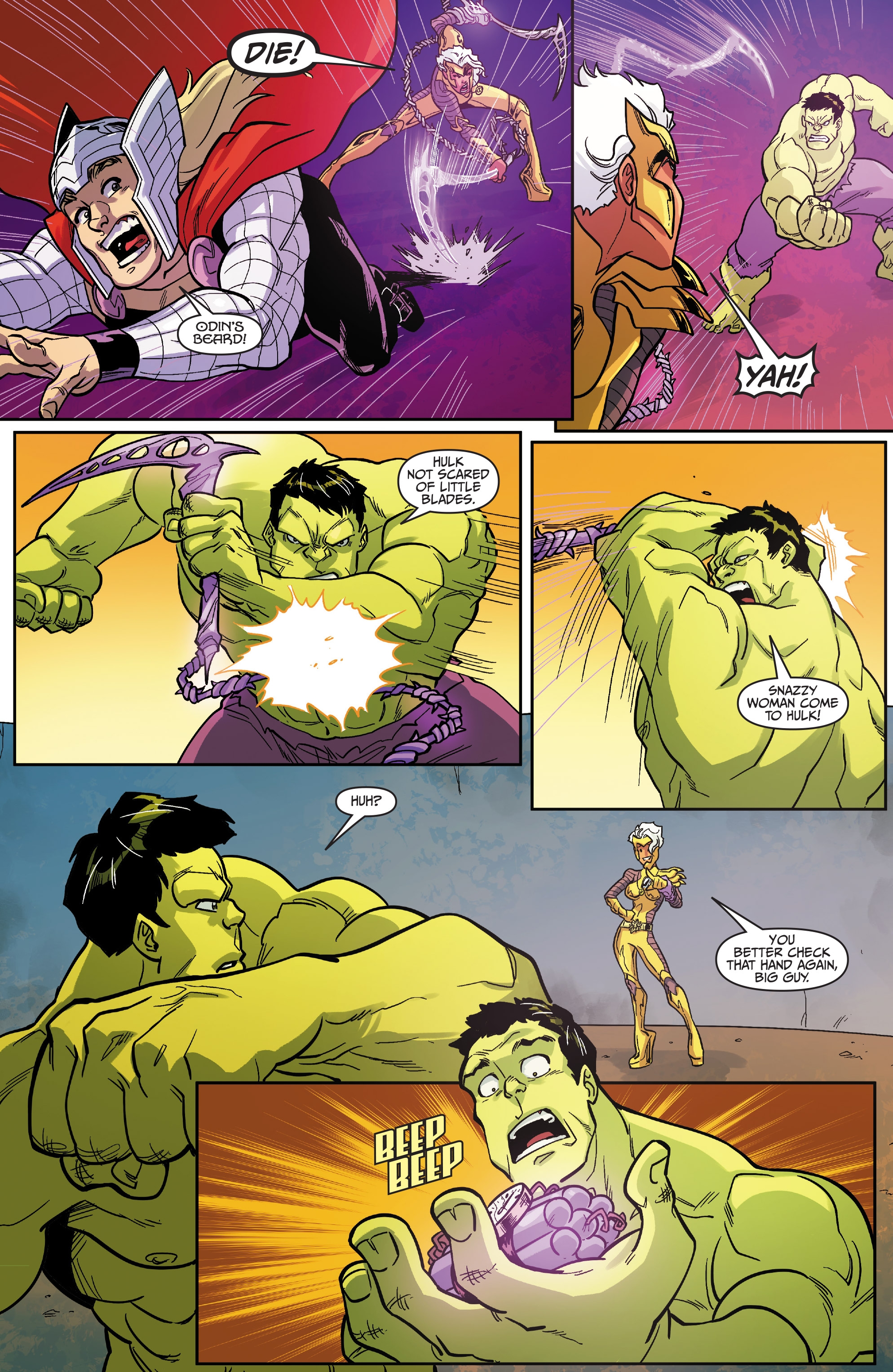 Thor vs. Hulk: Champions of the Universe (2017) issue 6 - Page 11