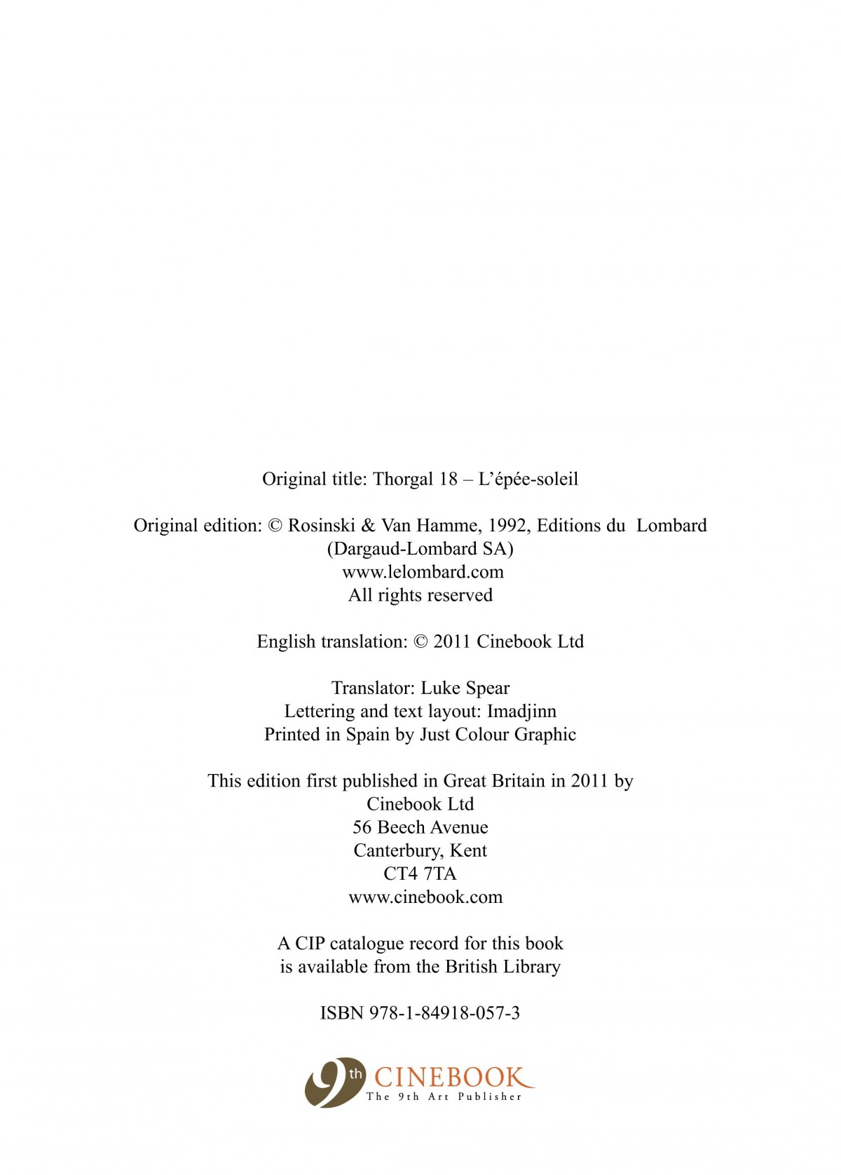 Thorgal (2007-): Chapter 10 - Page 4