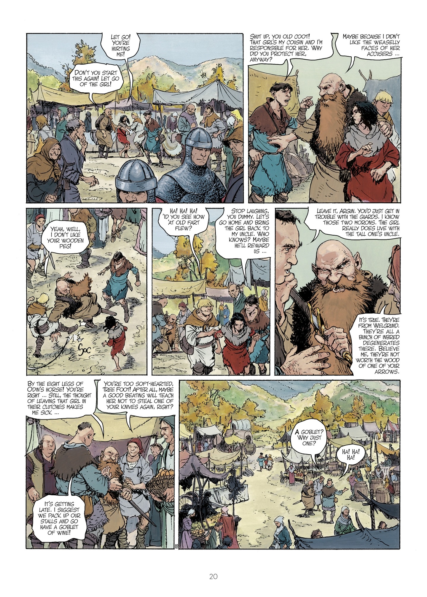 Thorgal: Kriss of Valnor (2020-) issue 1 - Page 22