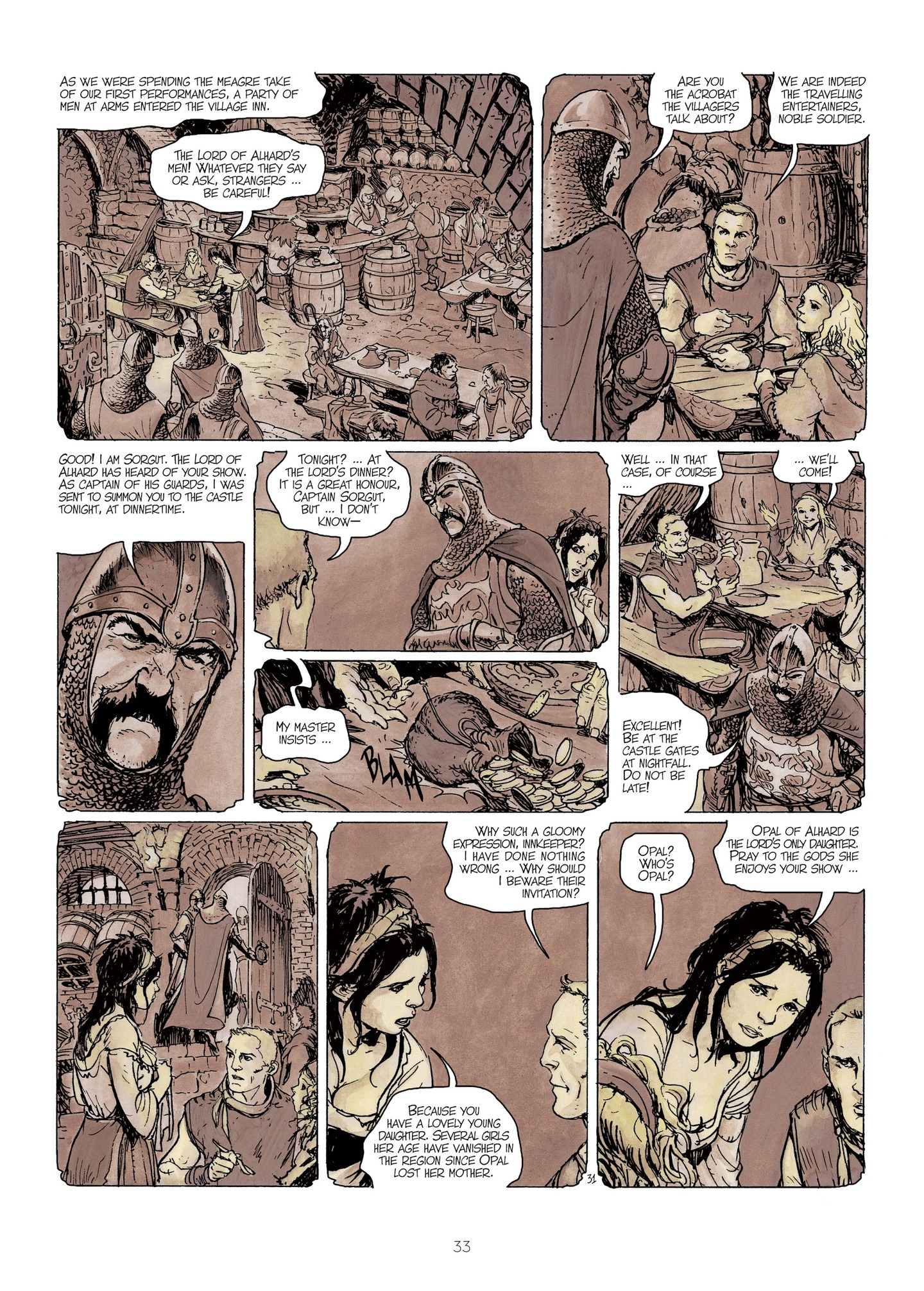 Thorgal: Kriss of Valnor (2020-) issue 1 - Page 35