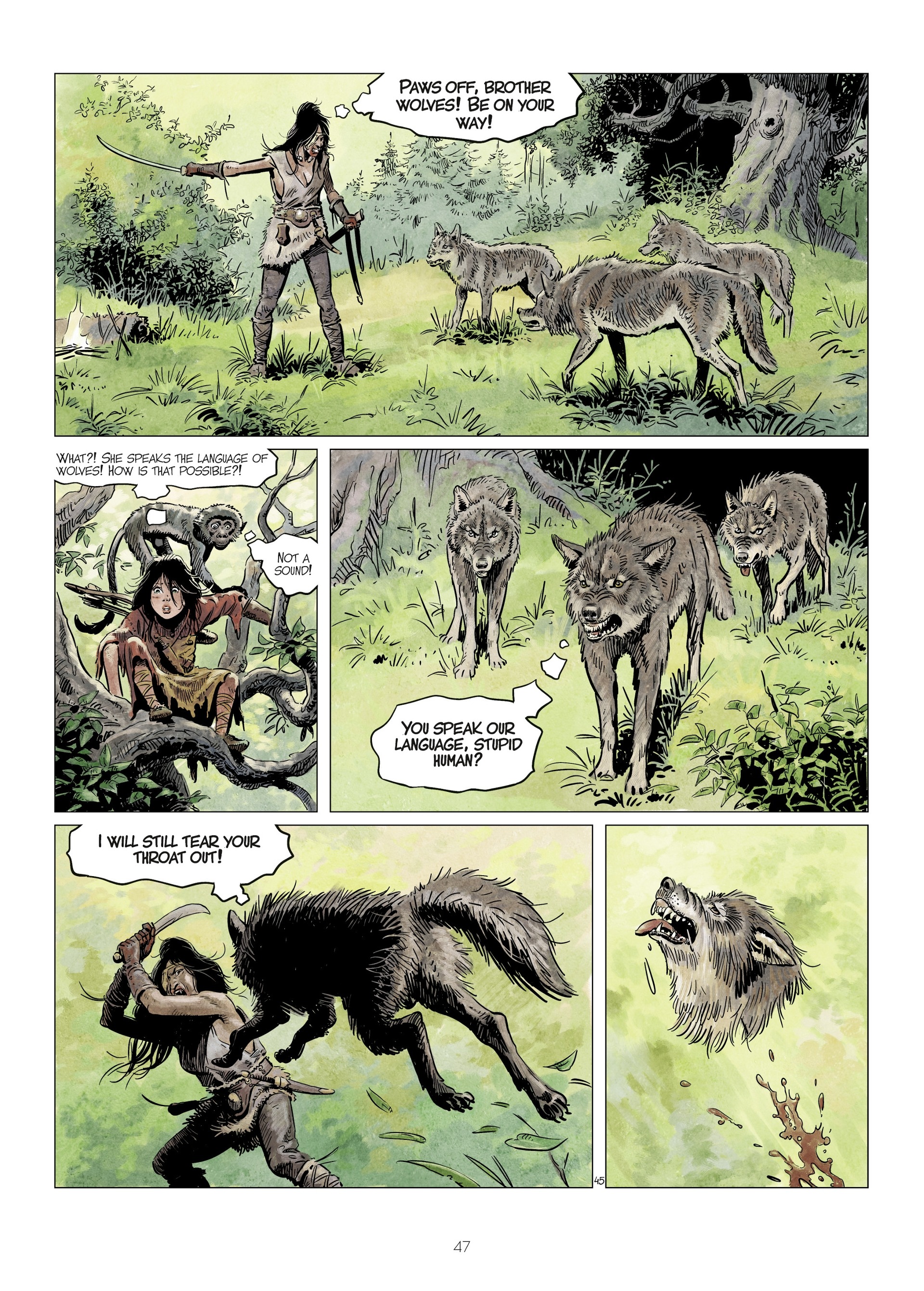 Thorgal Wolfcub (2020-) issue 4 - Page 49