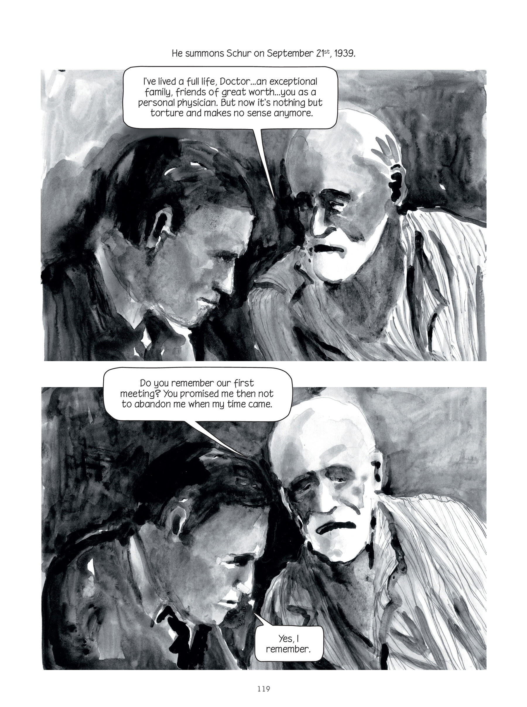 Through Clouds of Smoke: Freud's Final Days (2023) issue 1 - Page 117