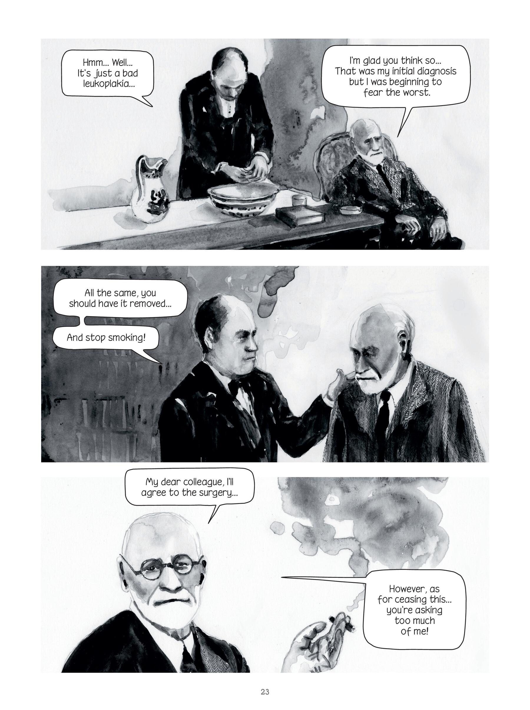 Through Clouds of Smoke: Freud's Final Days (2023) issue 1 - Page 23