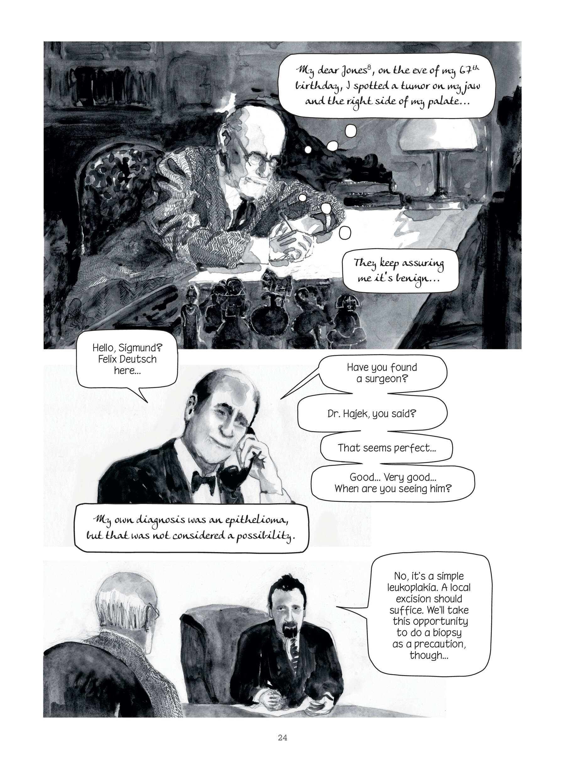 Through Clouds of Smoke: Freud's Final Days (2023) issue 1 - Page 24