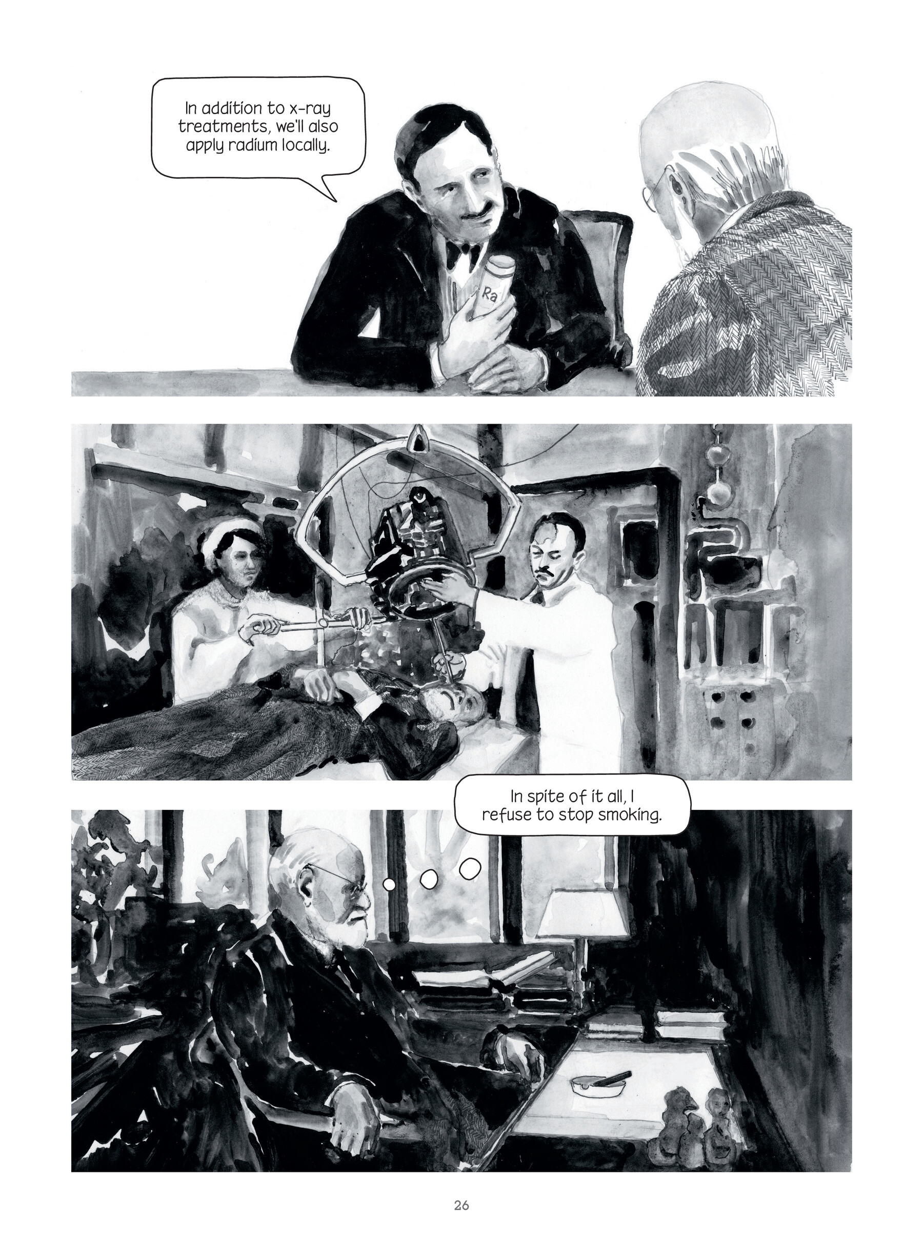 Through Clouds of Smoke: Freud's Final Days (2023) issue 1 - Page 26