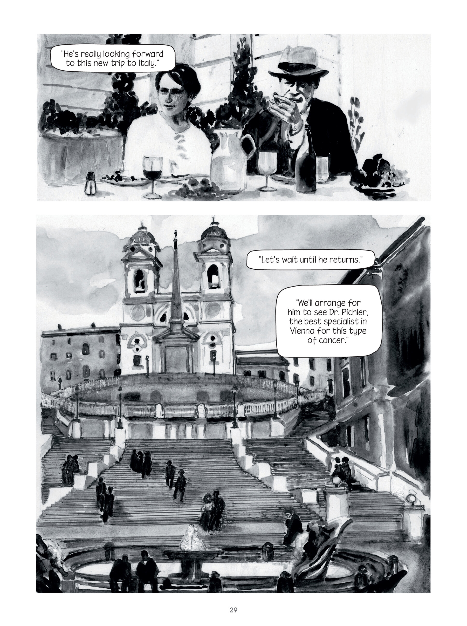 Through Clouds of Smoke: Freud's Final Days (2023) issue 1 - Page 29