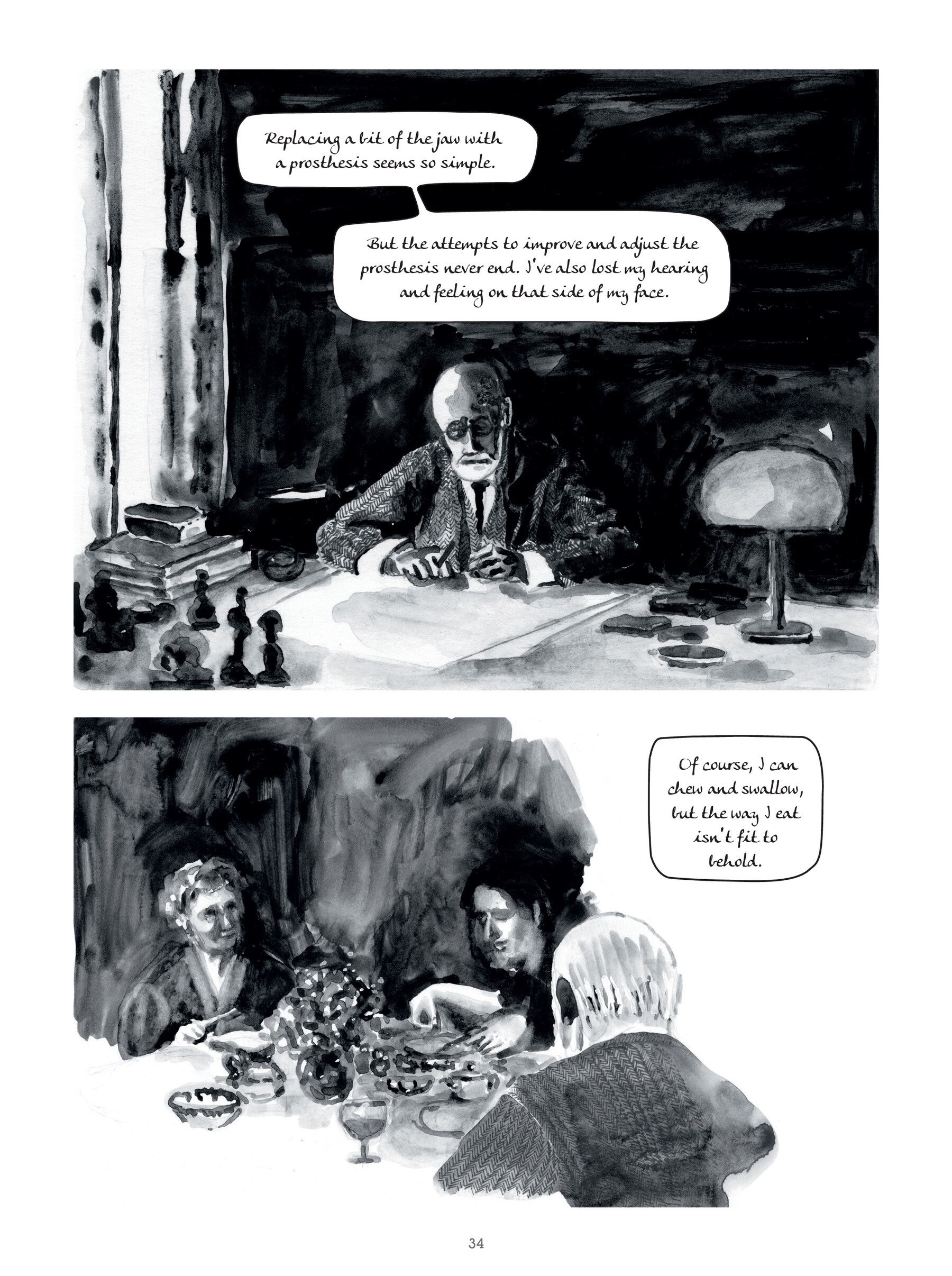 Through Clouds of Smoke: Freud's Final Days (2023) issue 1 - Page 34