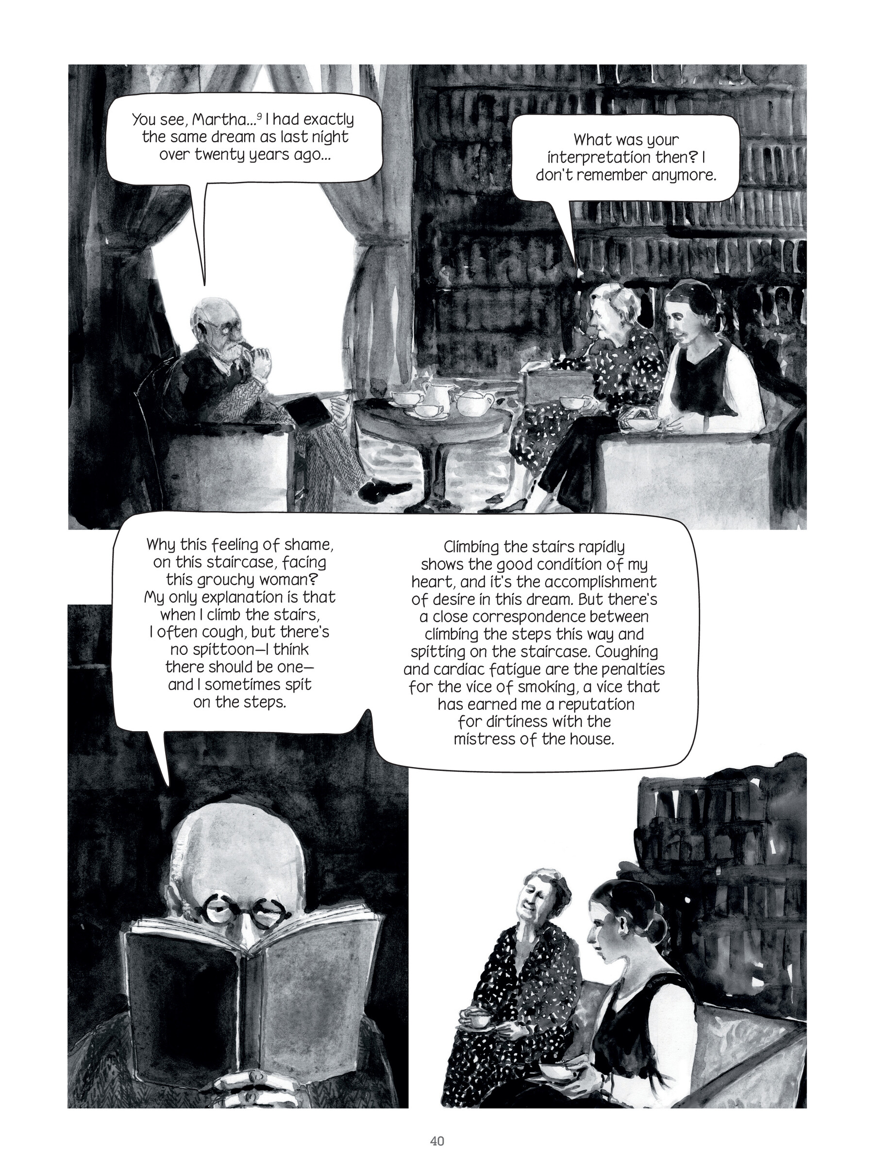 Through Clouds of Smoke: Freud's Final Days (2023) issue 1 - Page 40