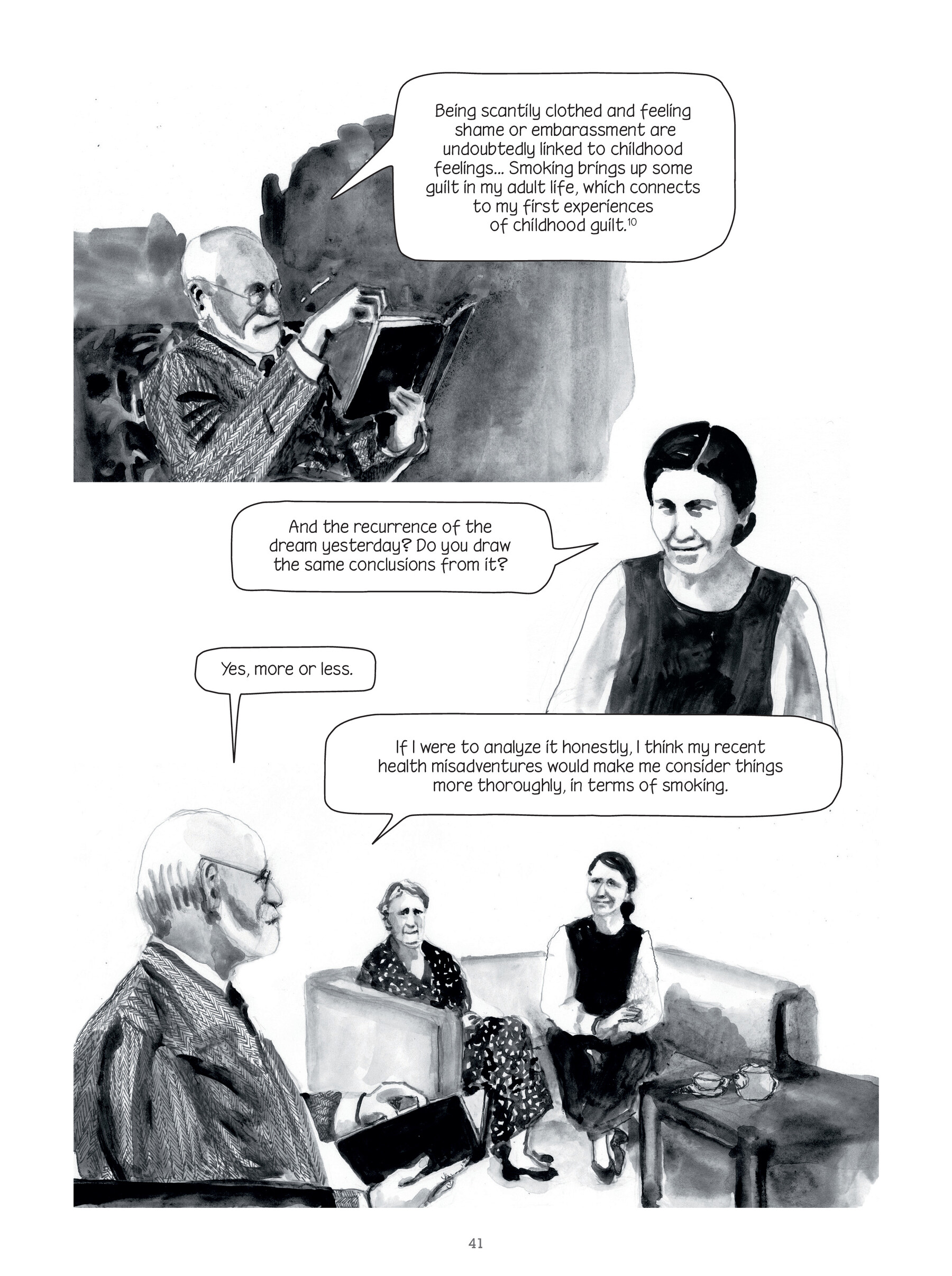 Through Clouds of Smoke: Freud's Final Days (2023) issue 1 - Page 41